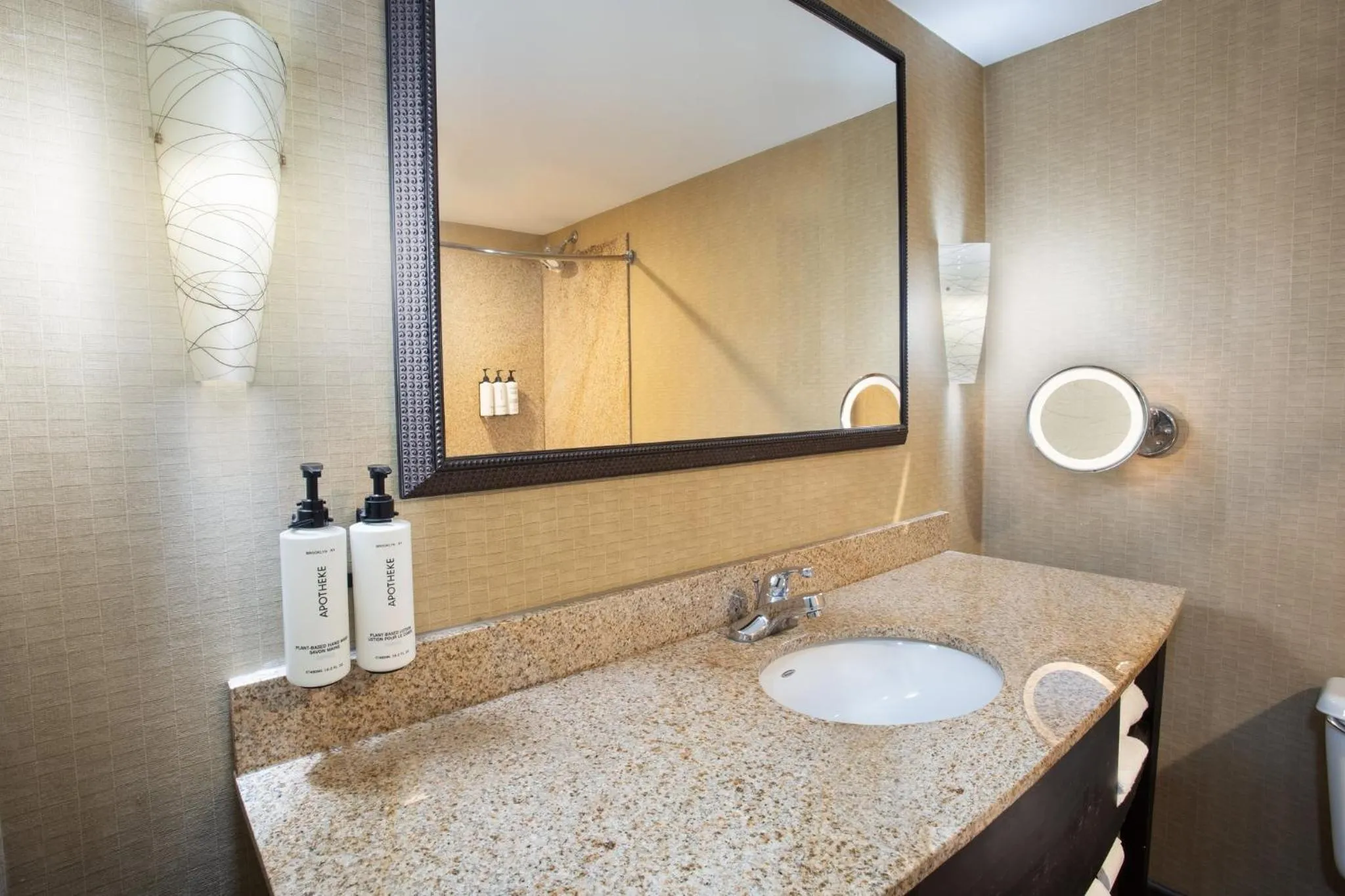 Bathroom in Crowne Plaza Greenville by IHG