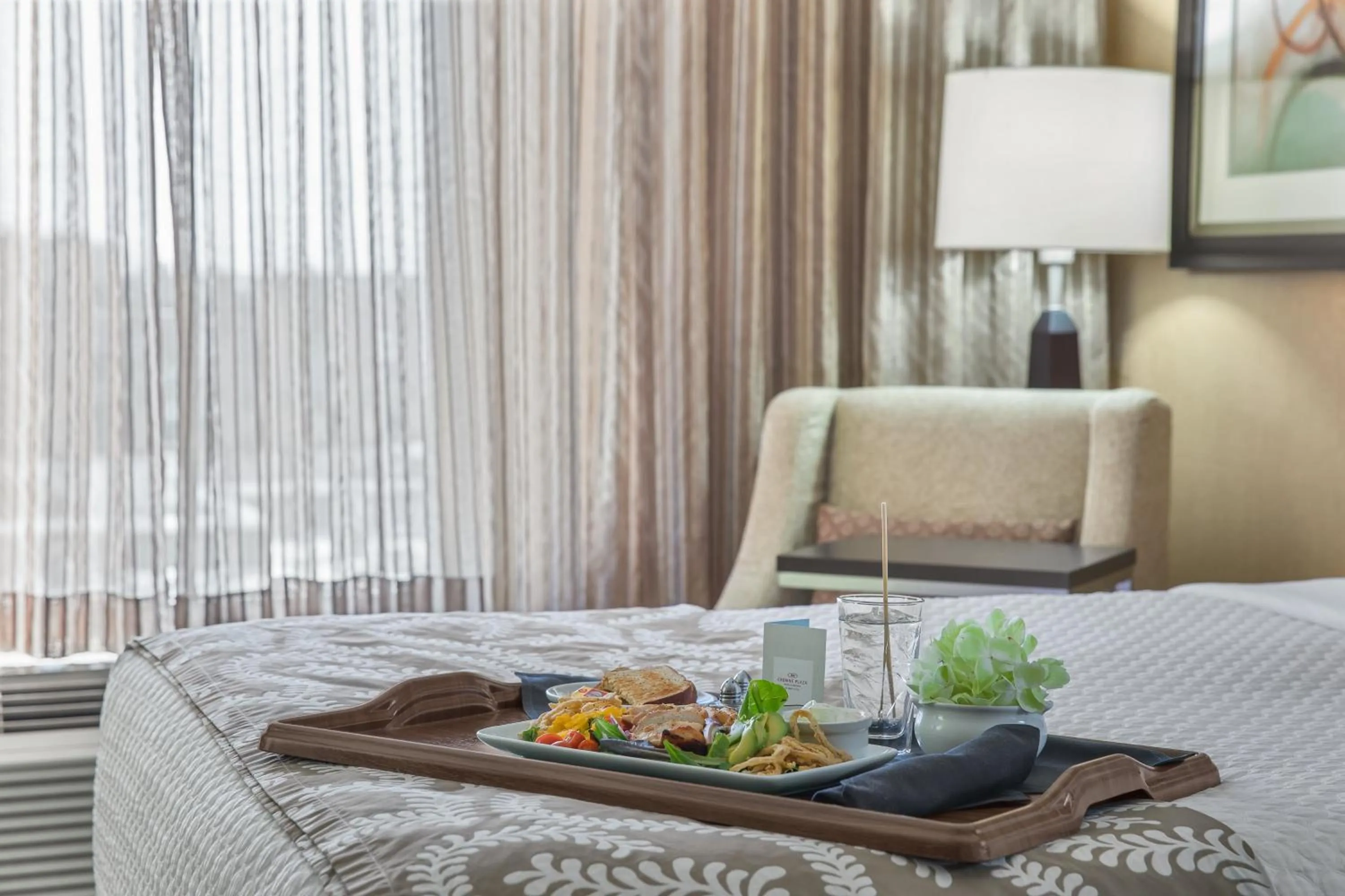 Photo of the whole room, Bed in Crowne Plaza Greenville by IHG