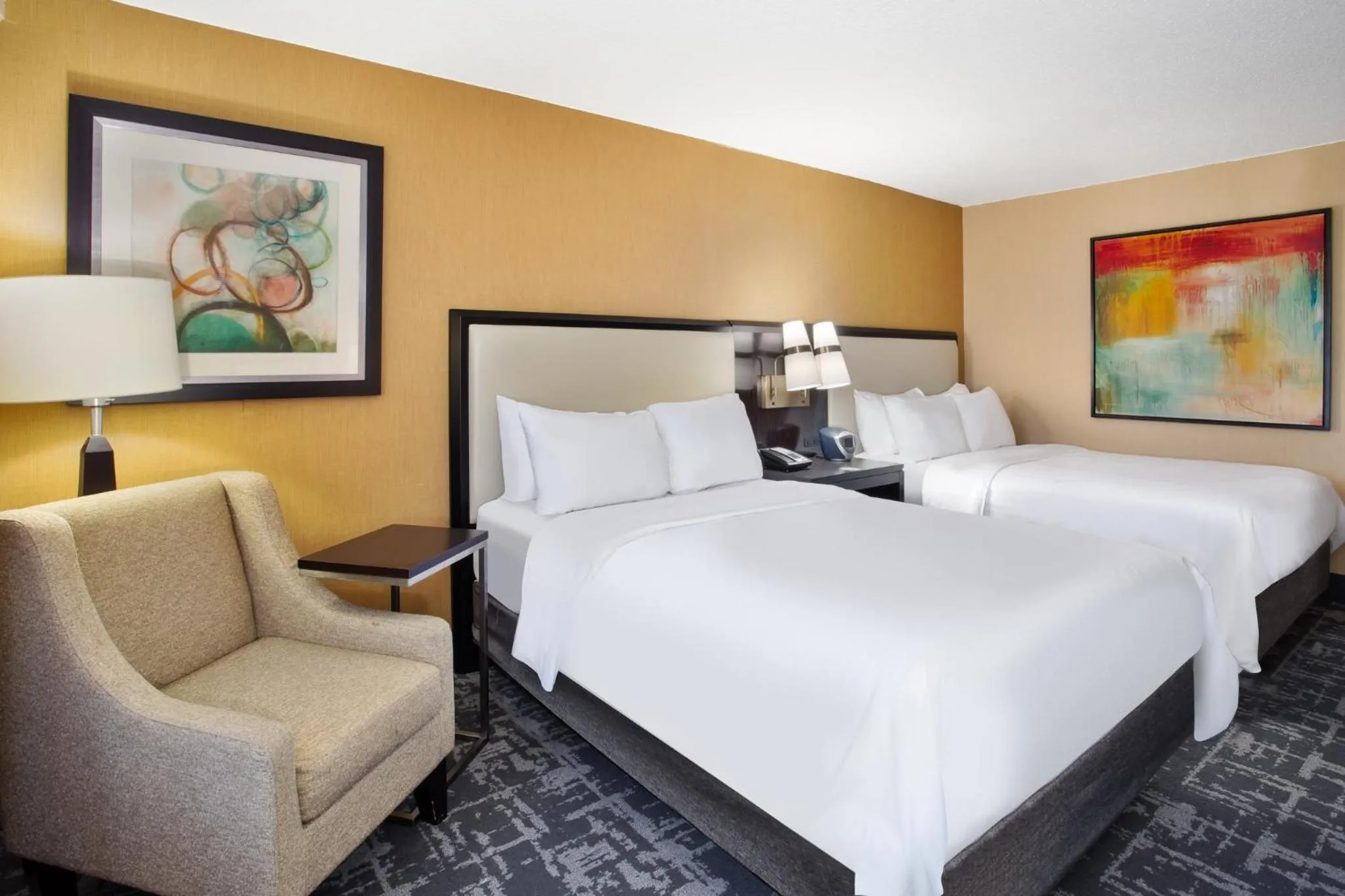 Photo of the whole room, Bed in Crowne Plaza Greenville by IHG