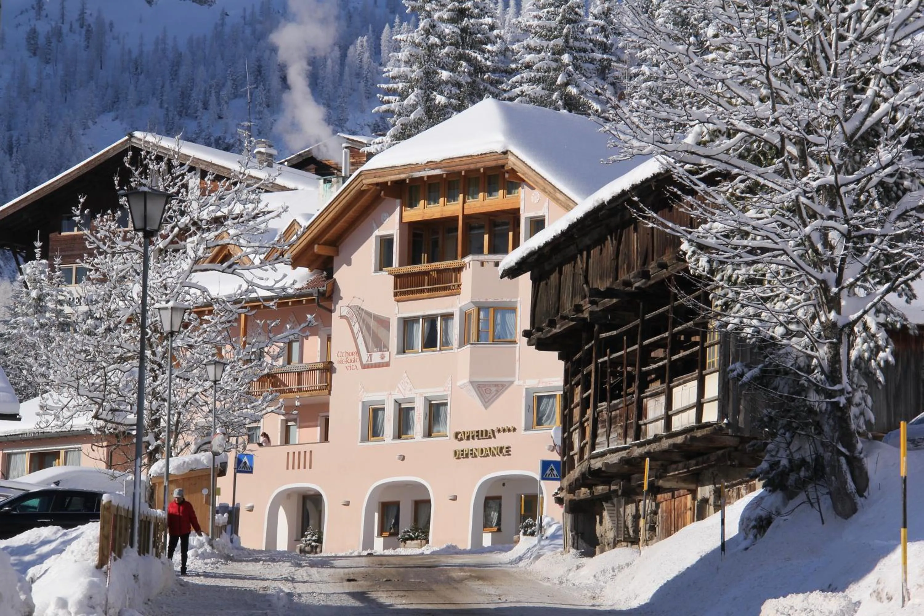 Facade/entrance in Garni Criss