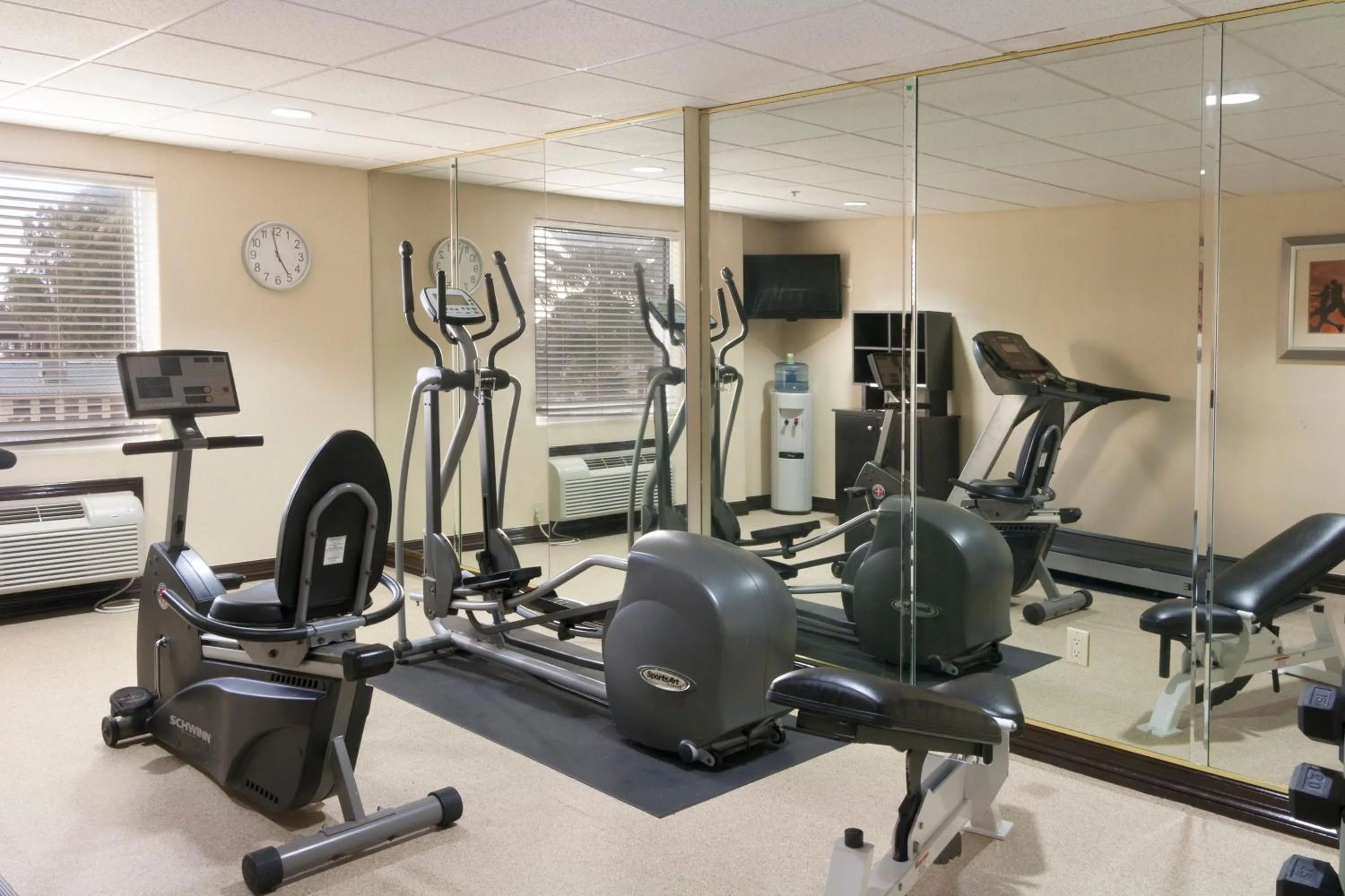 Fitness centre/facilities in Holiday Inn Express Hotel and Suites Brownsville by IHG