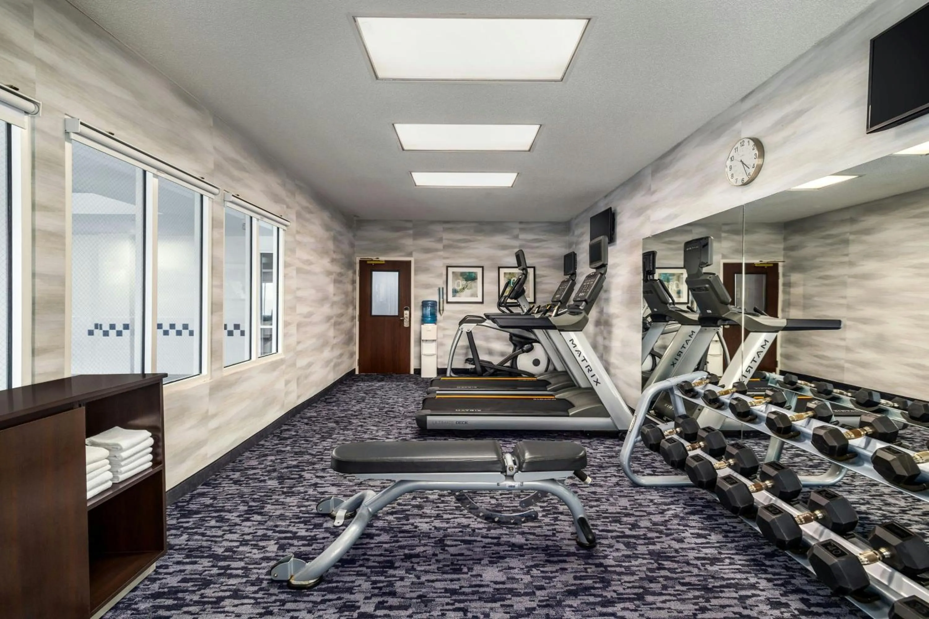 Fitness centre/facilities in Fairfield Inn & Suites Hattiesburg / University