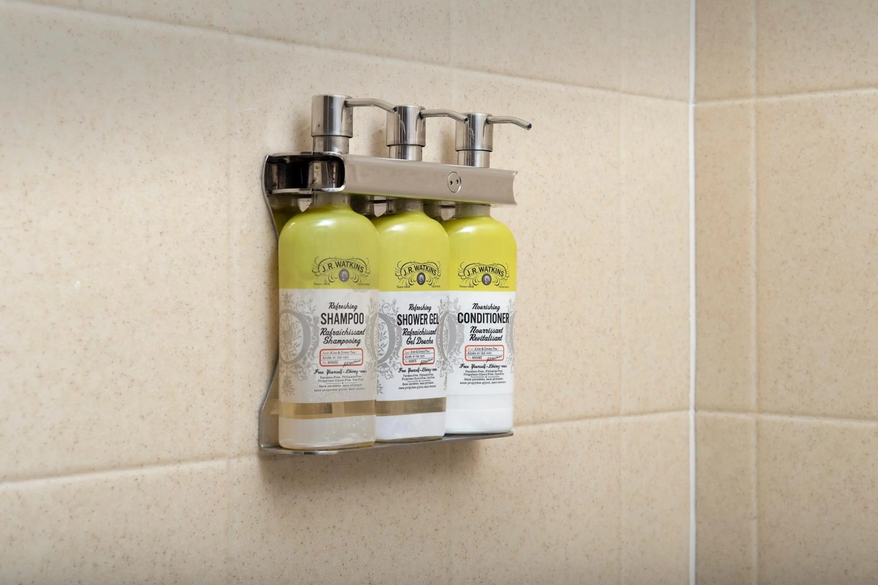 Shower in Staybridge Suites Greenville I-85 Woodruff Road by IHG