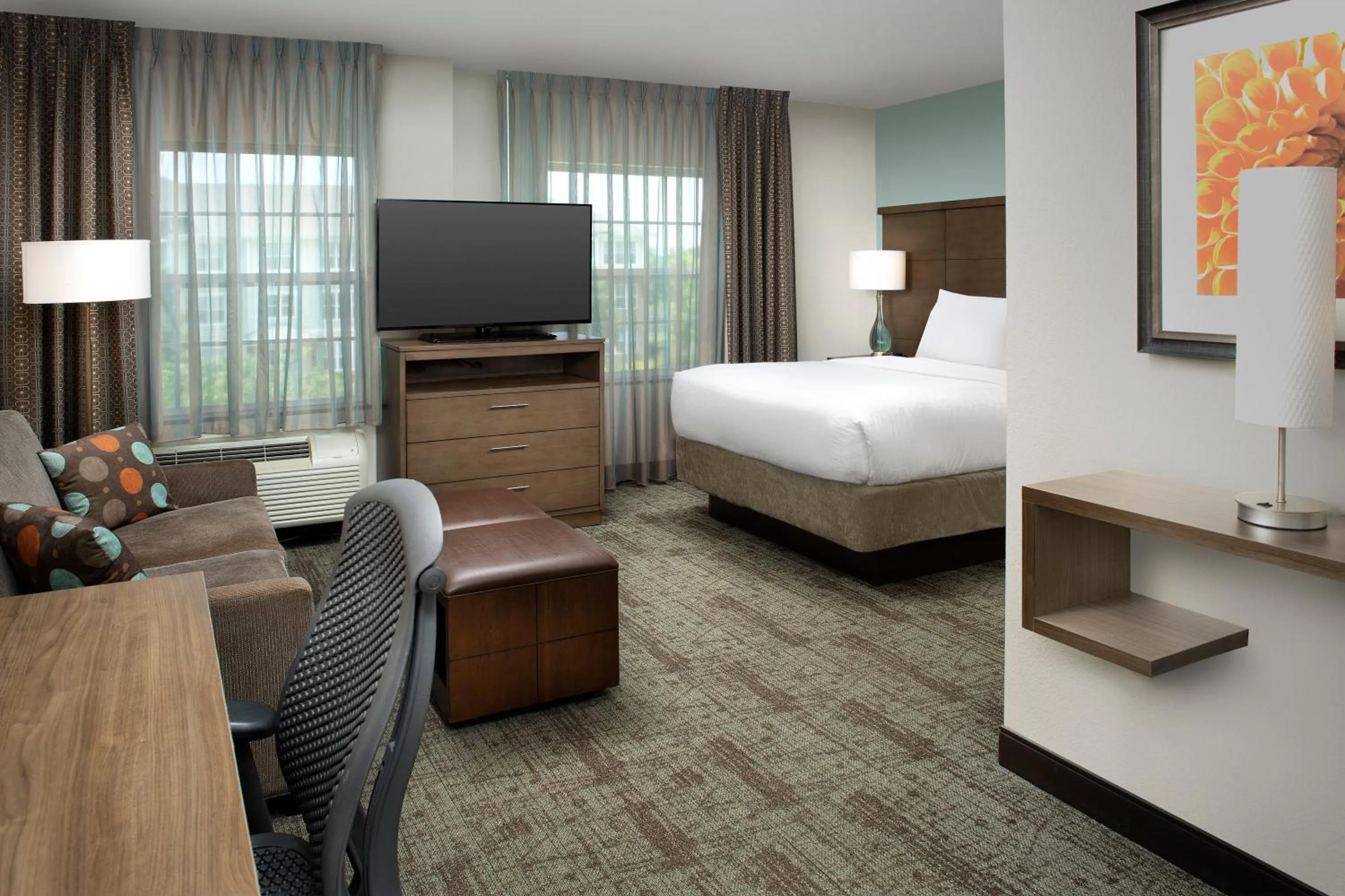 TV and multimedia, Bed in Staybridge Suites Greenville I-85 Woodruff Road by IHG