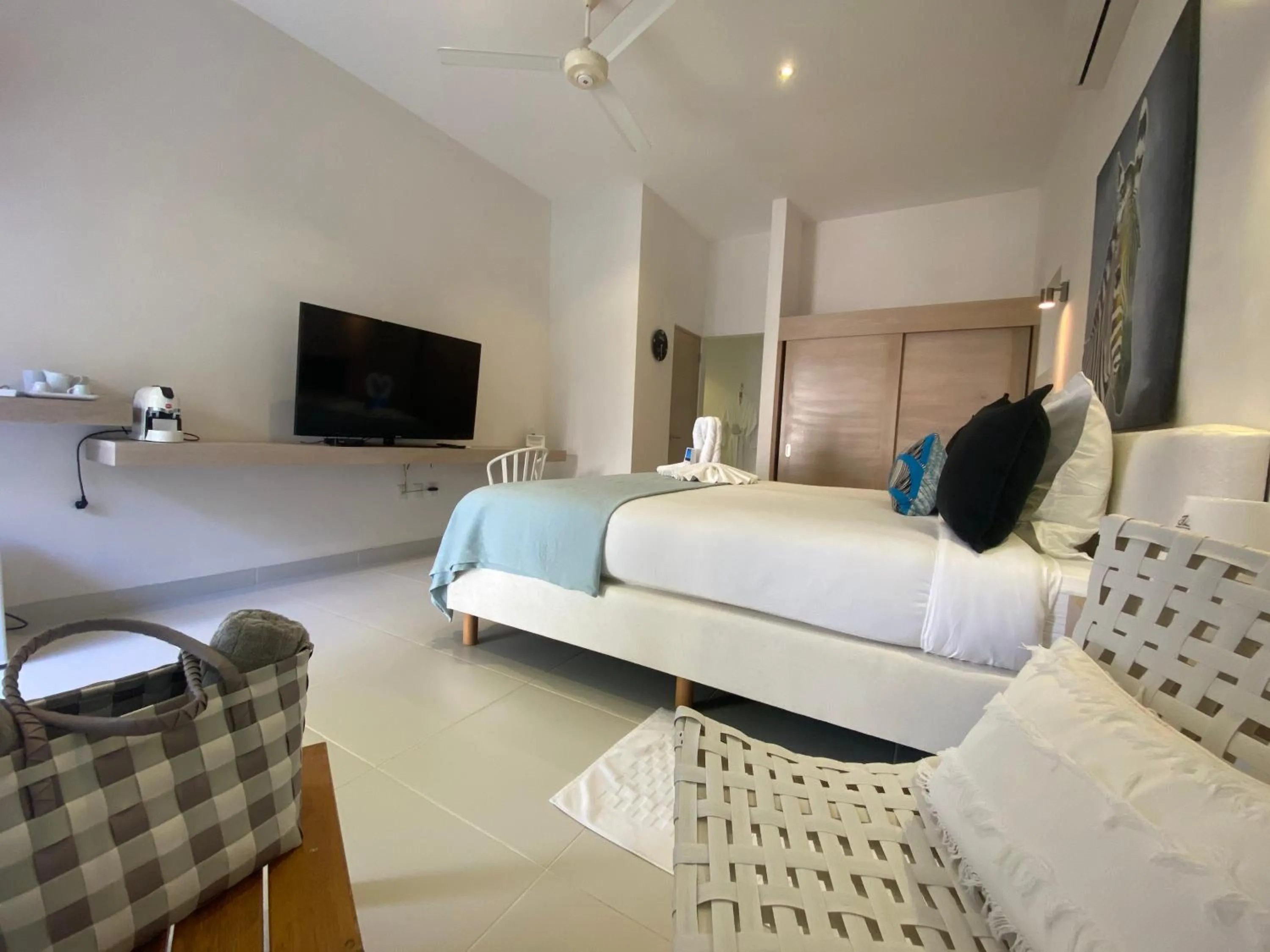 Bed in CASA-22 Luxury Boutique Hotel