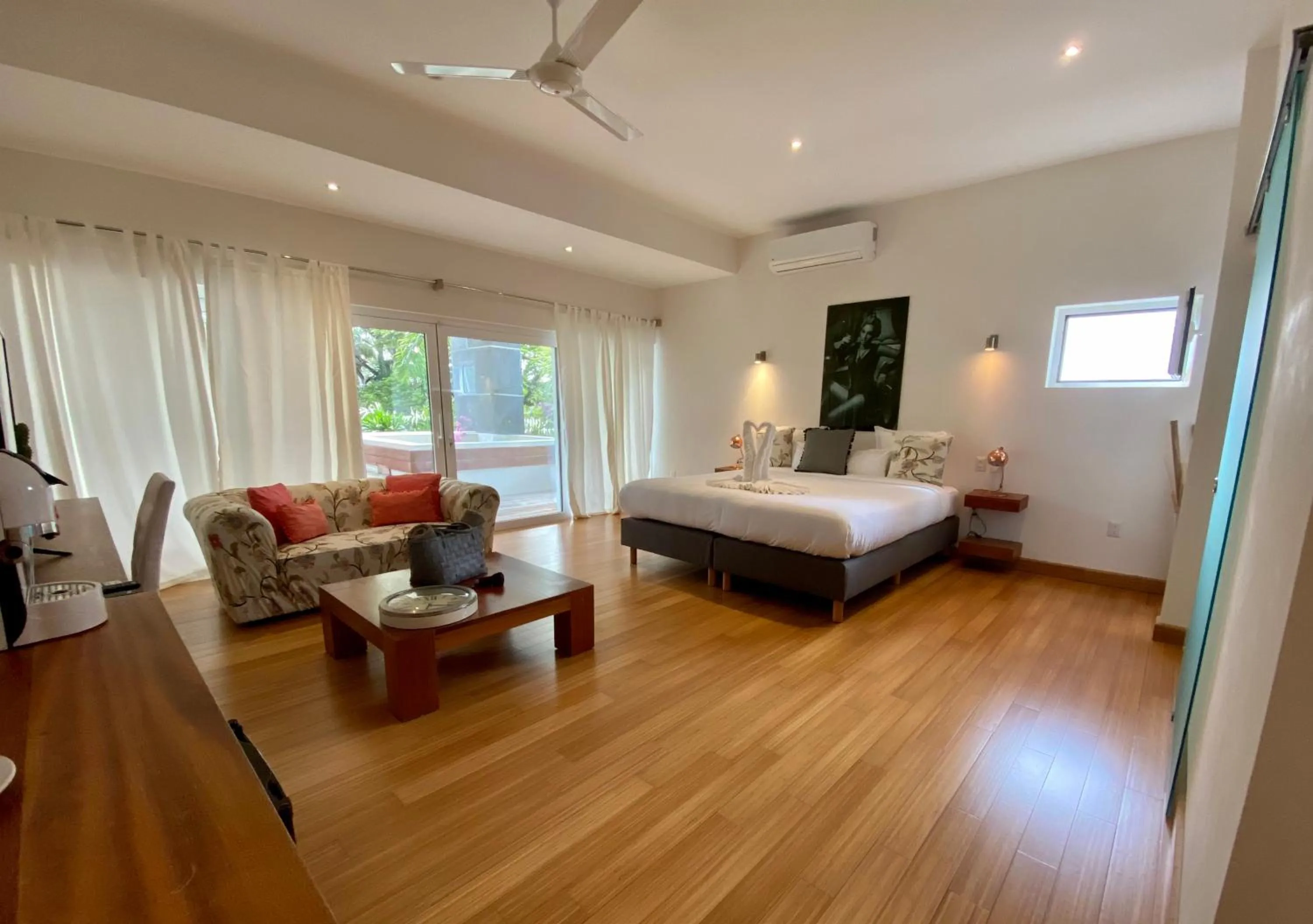 Bed in CASA-22 Luxury Boutique Hotel