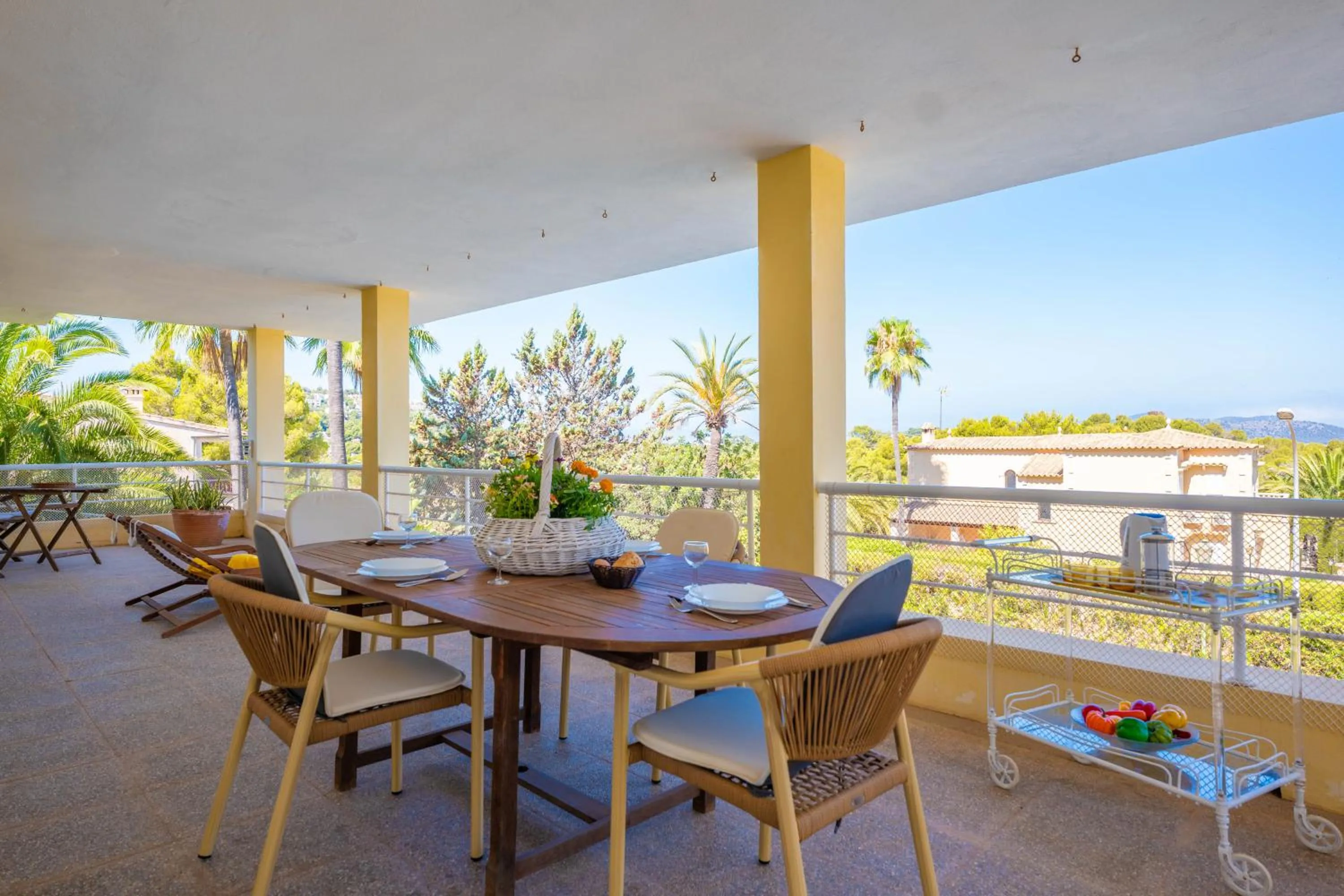 Balcony/Terrace in Villa Berry