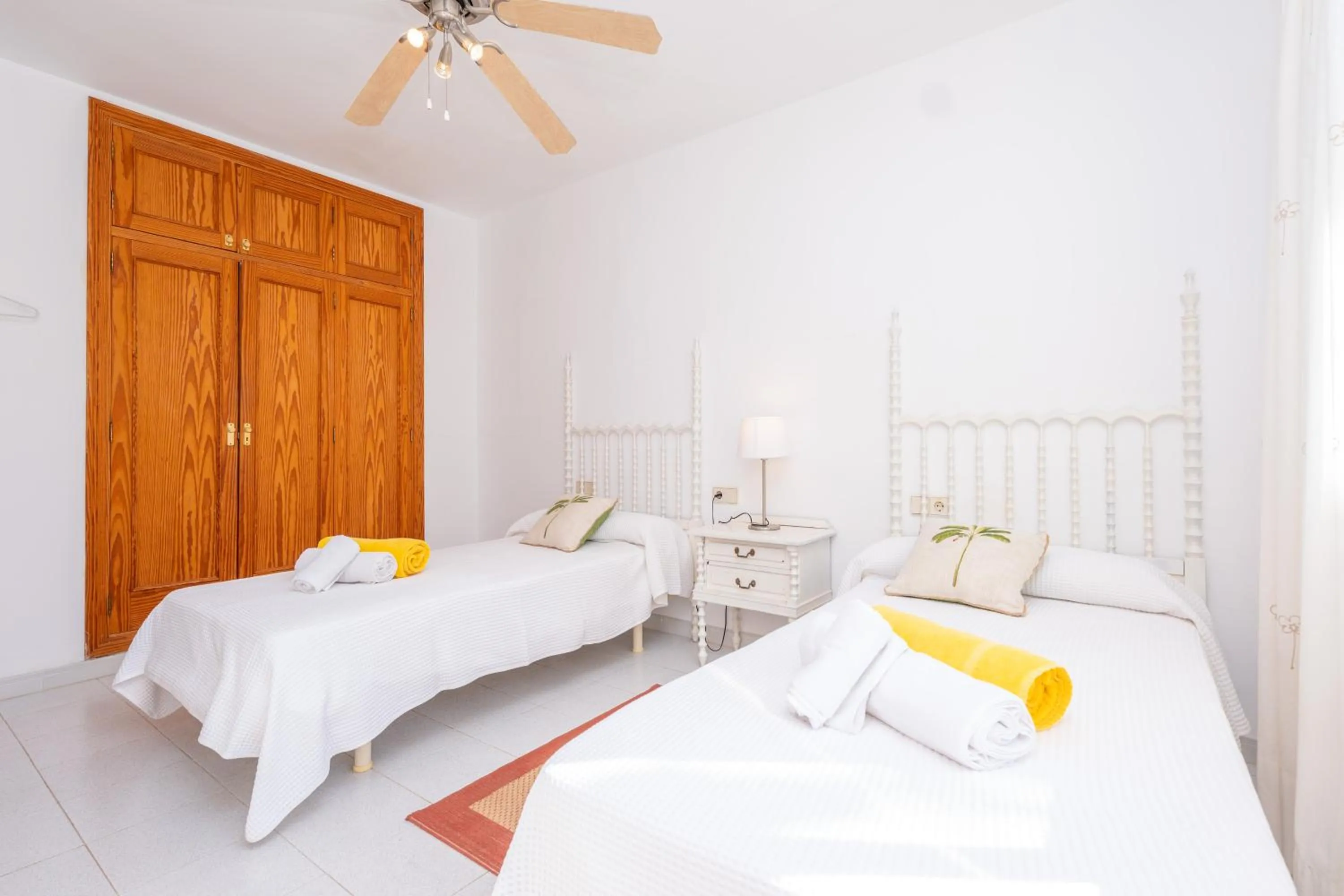 Bedroom, Bed in Villa Berry