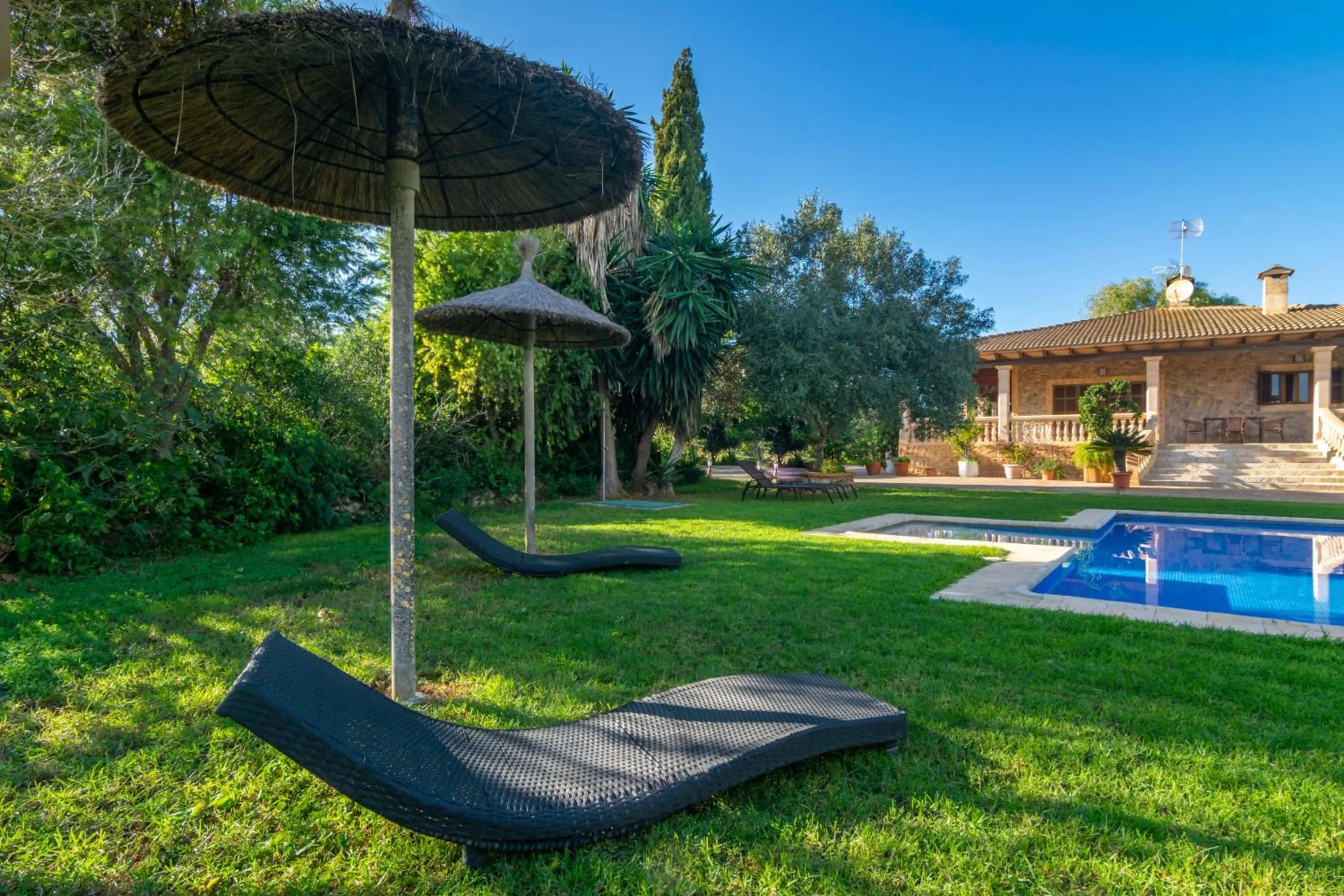 Swimming pool in Ca'n Berguins