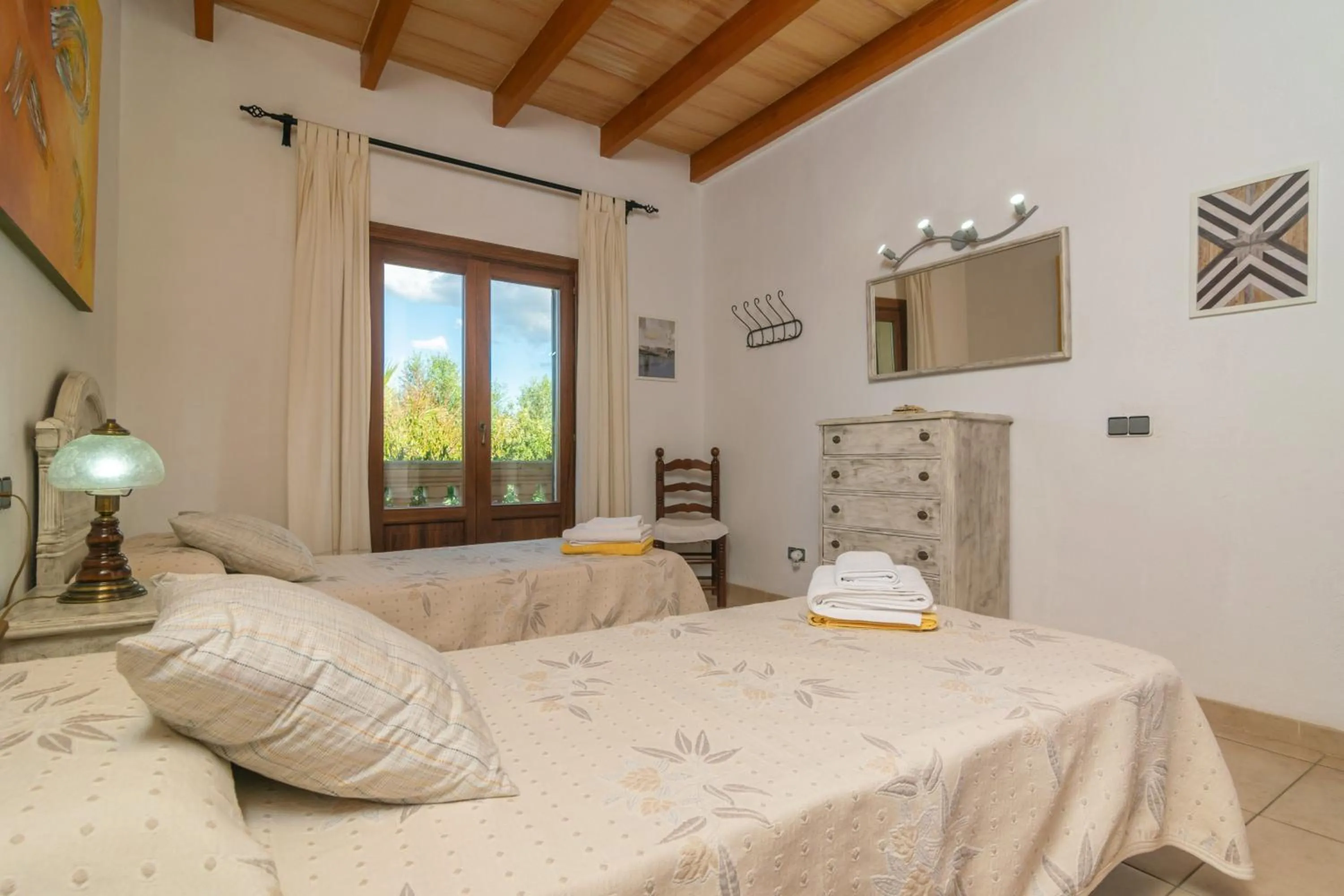 Bedroom, Bed in Ca'n Berguins