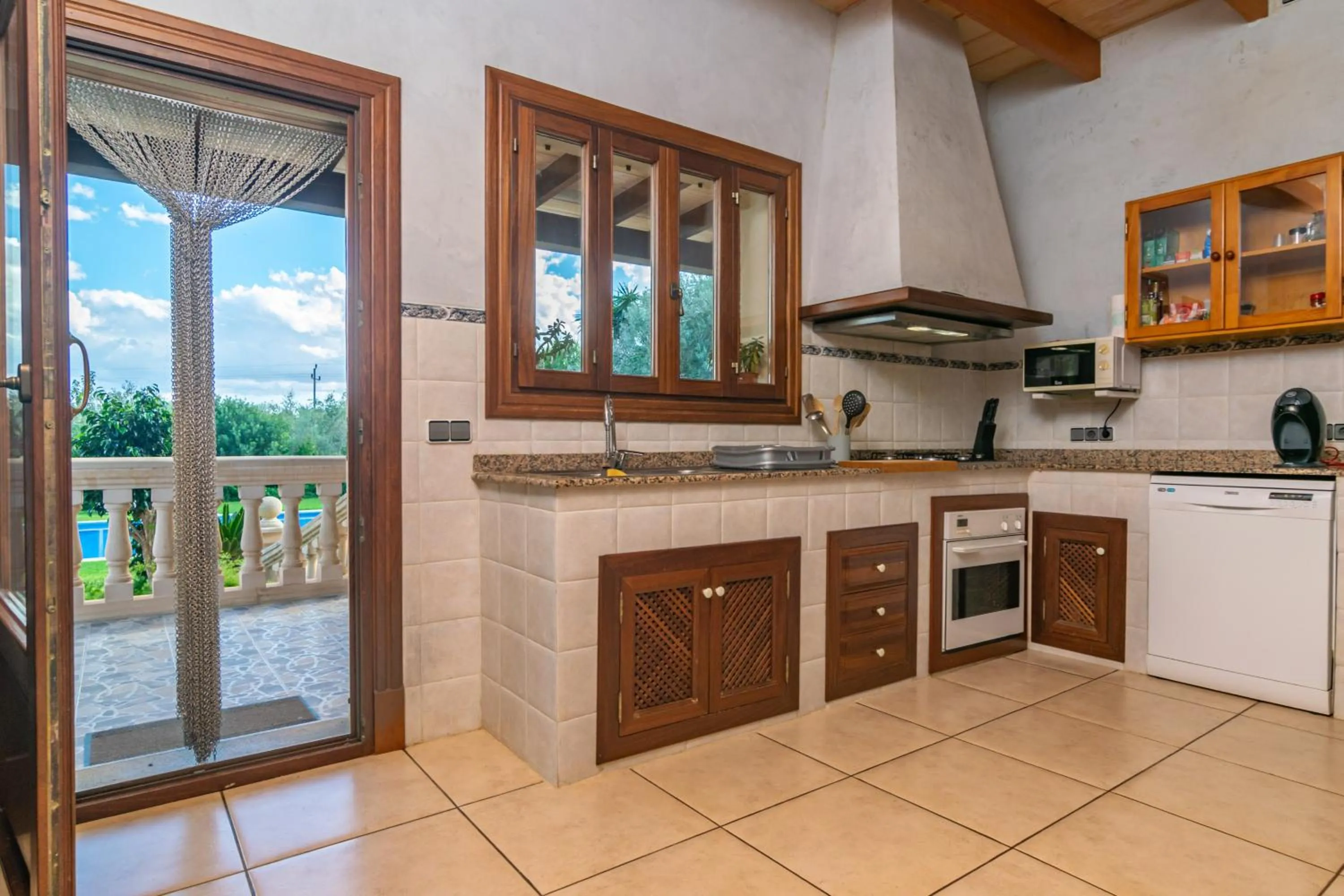 Kitchen or kitchenette in Ca'n Berguins