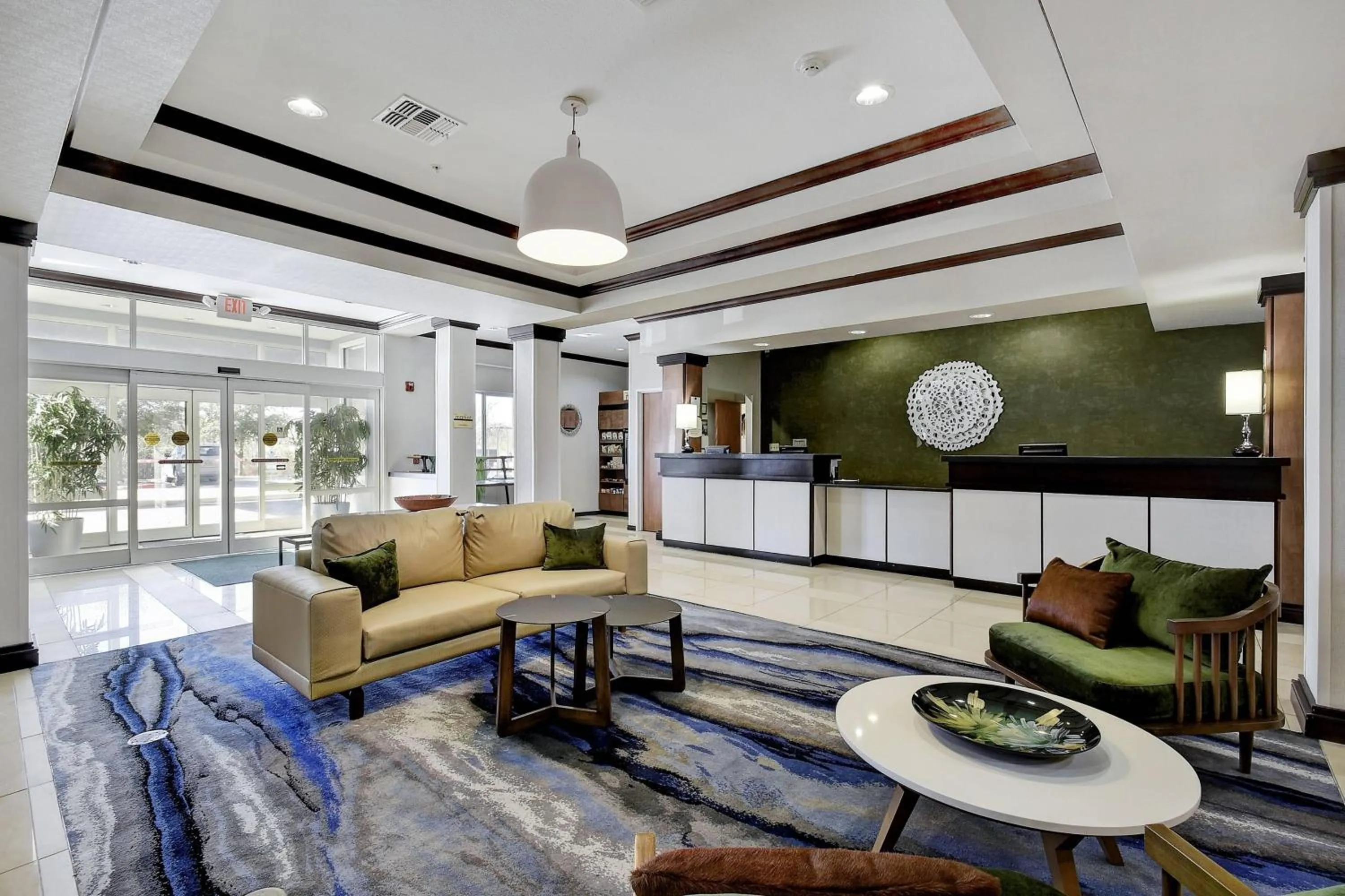 Lobby or reception in Fairfield Inn and Suites by Marriott San Antonio Boerne