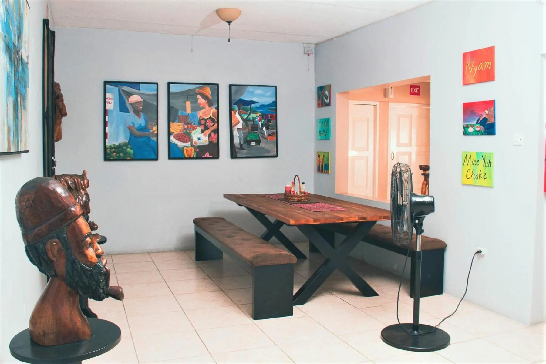 Dining area in Eventuality B&B New Kingston