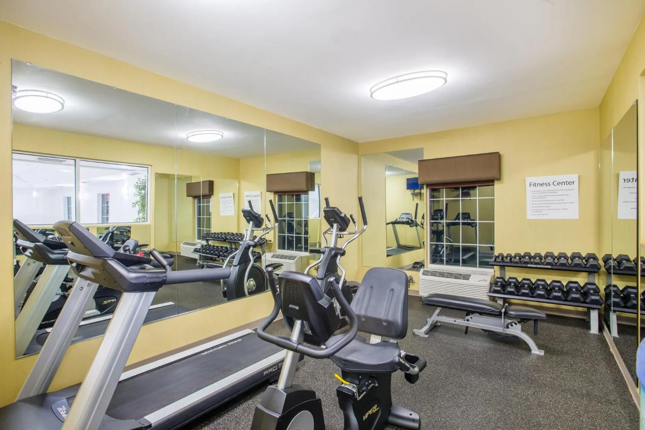 Fitness centre/facilities in Holiday Inn Express Hotel & Suites Brattleboro by IHG