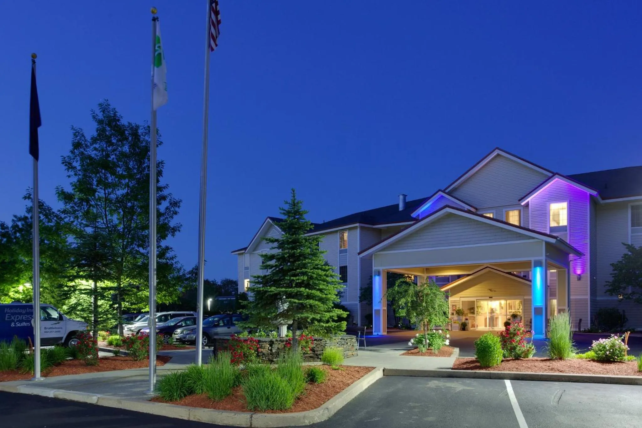 Property building in Holiday Inn Express Hotel & Suites Brattleboro by IHG