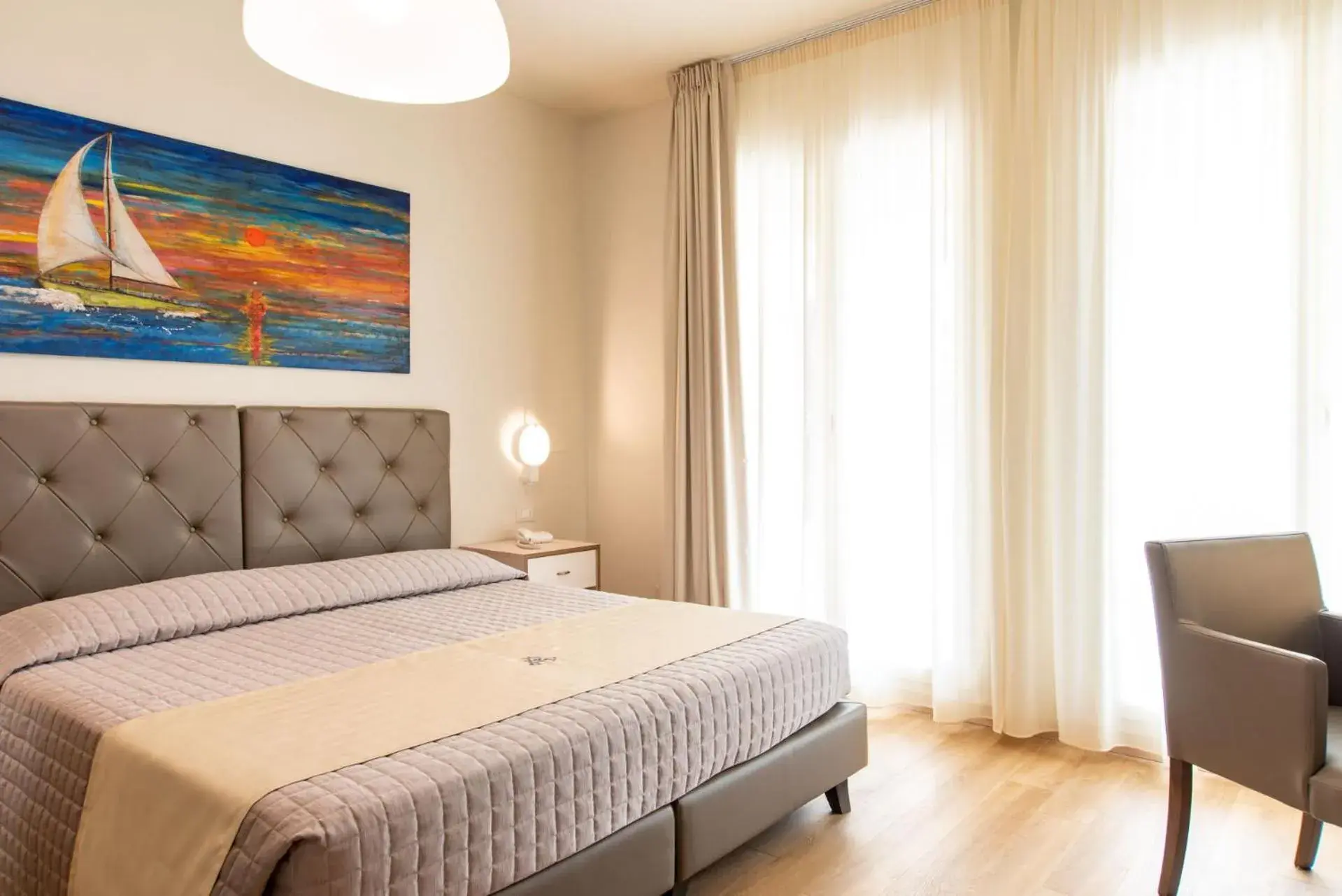 Standard Triple Room with Sea View in Hotel Atlantico Standard Triple Room with Sea View in Hotel Atlantico