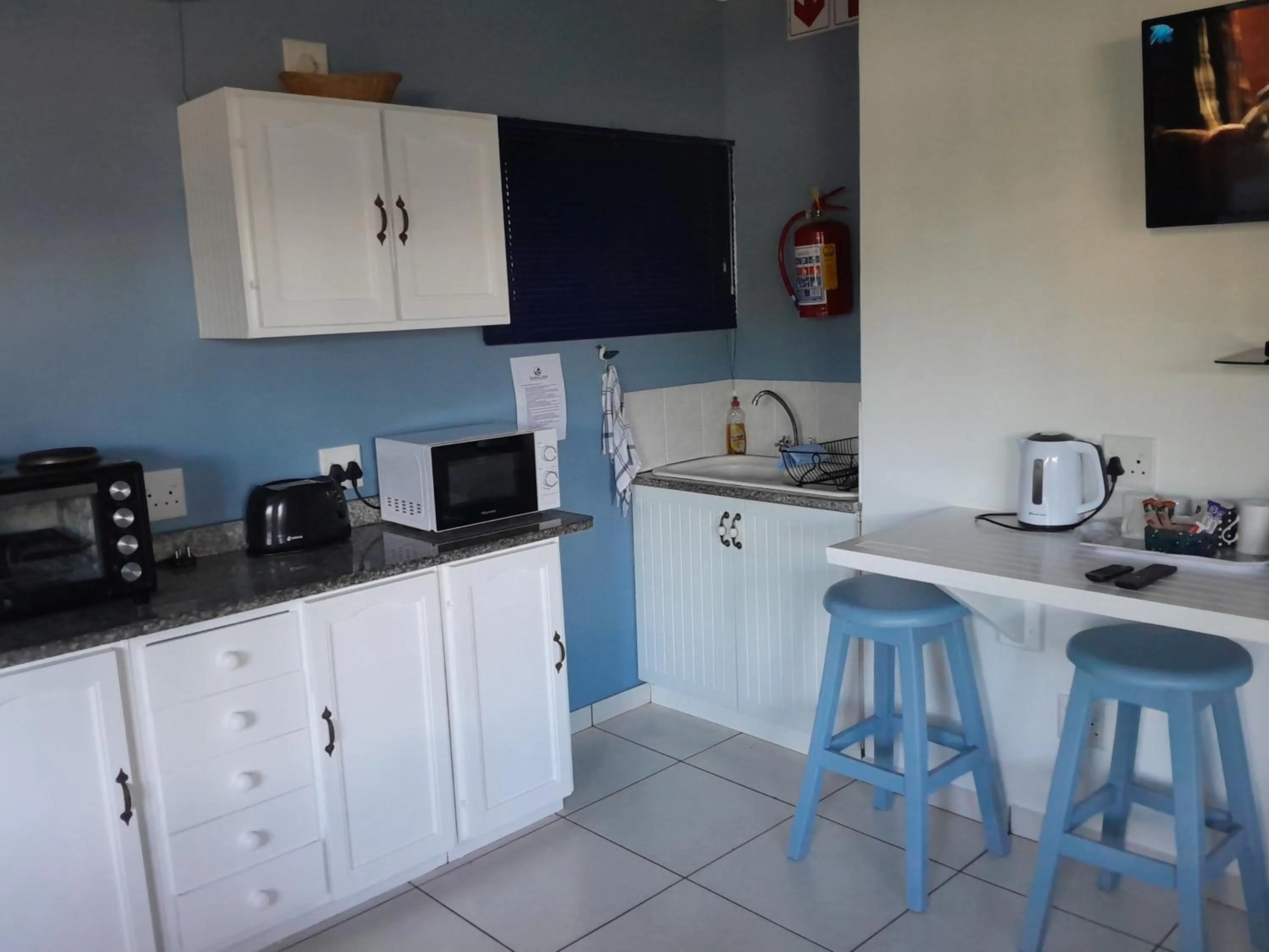 Kitchen or kitchenette in Shaka's Seat Guesthouse