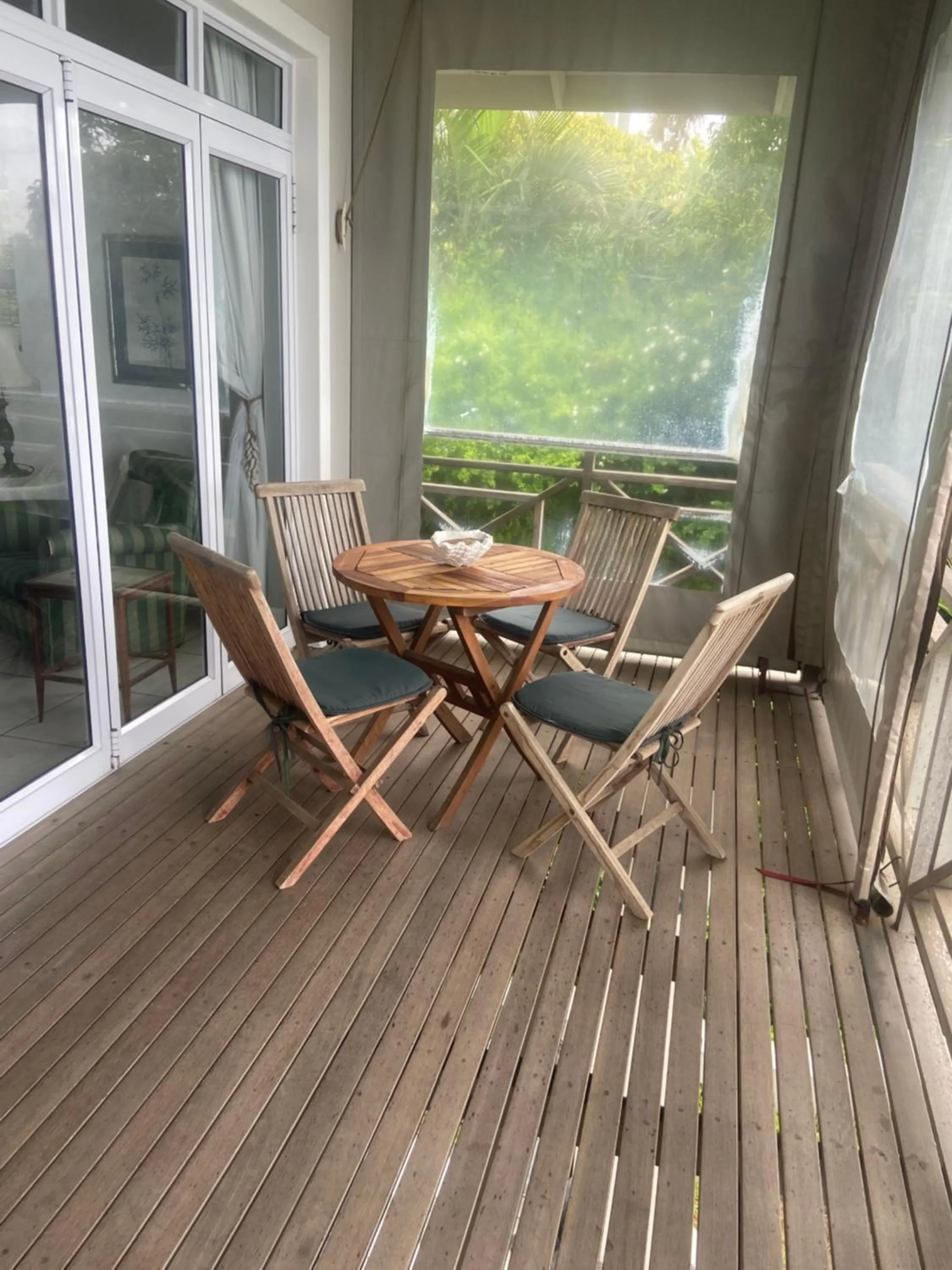 Patio in Shaka's Seat Guesthouse