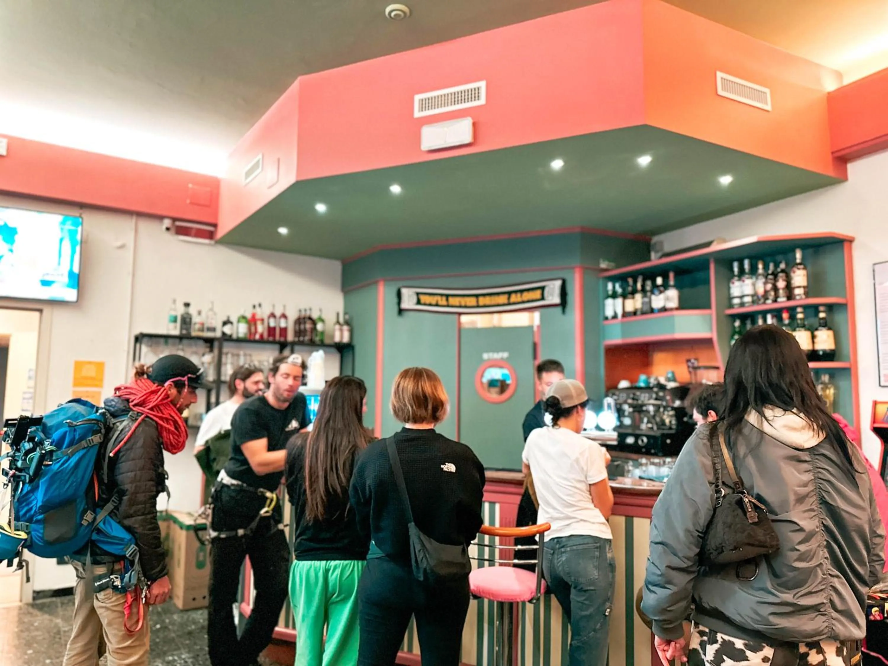 Lounge or bar in Hotel Bello by Ostello Bello