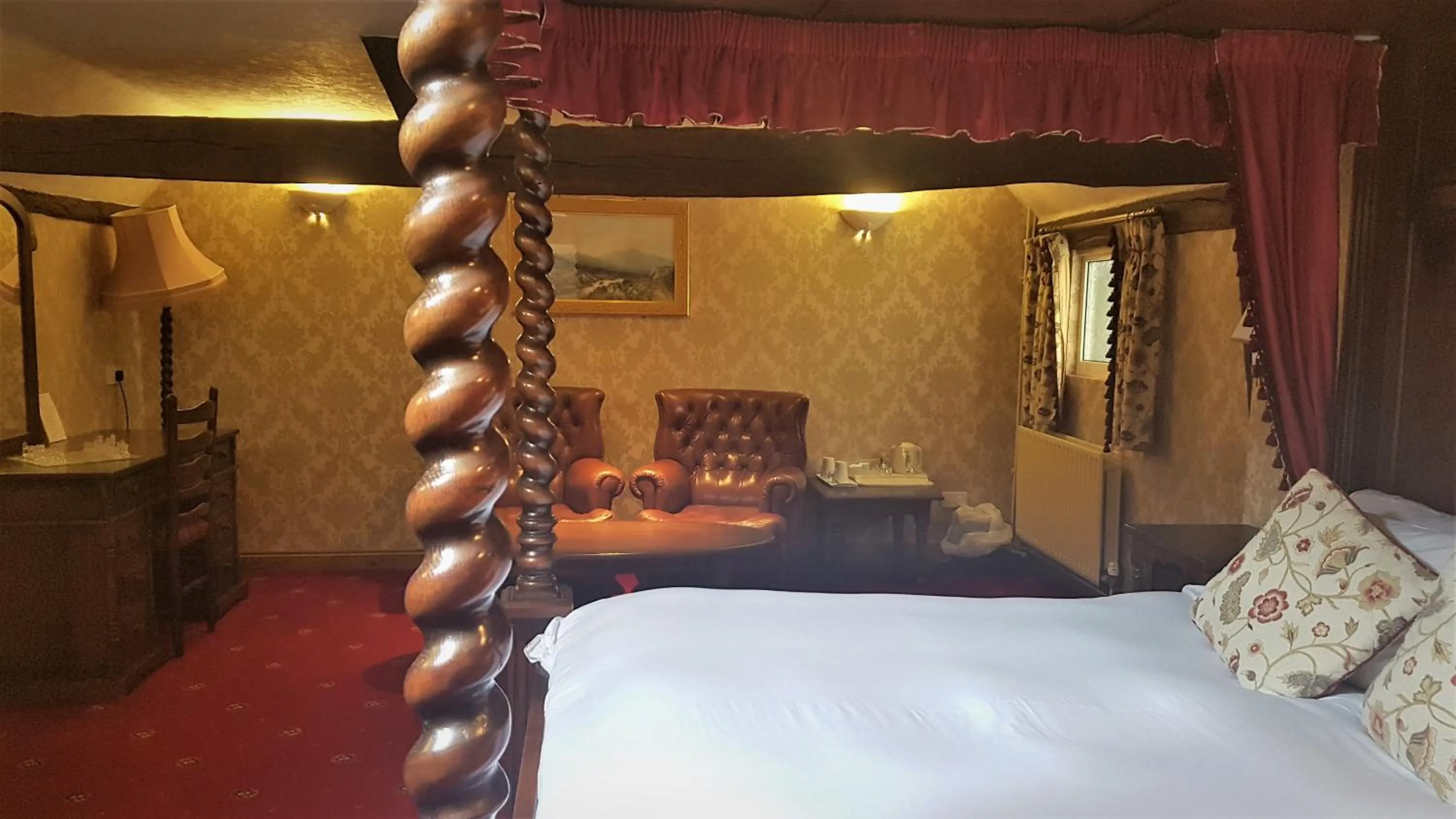 Bedroom, Bed in Villare Hitchin Town Centre