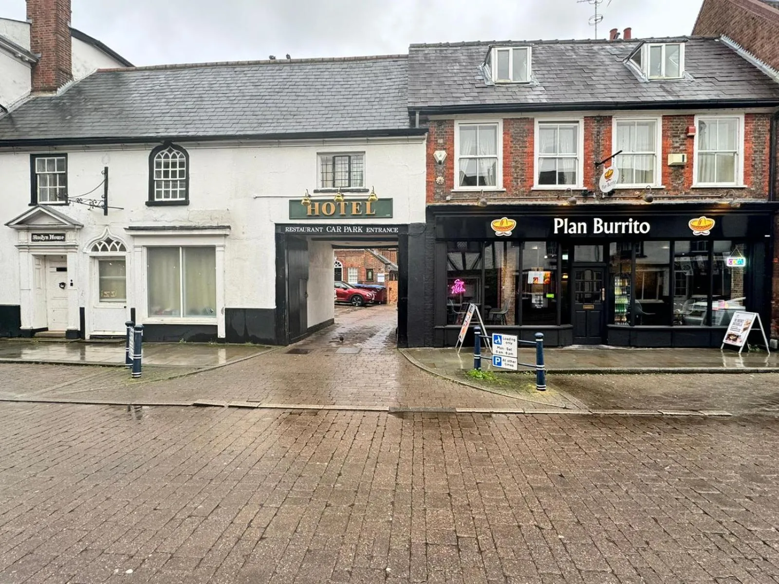 Property building in Villare Hitchin Town Centre