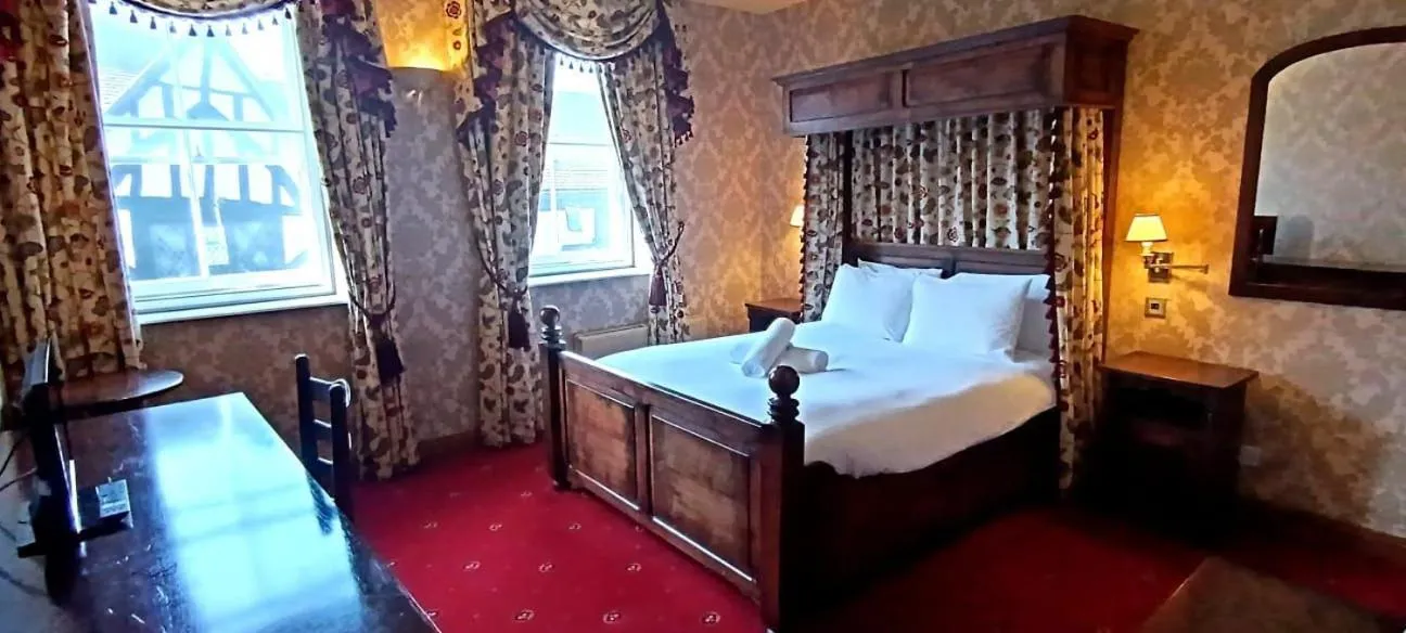 Bedroom, Bed in Villare Hitchin Town Centre