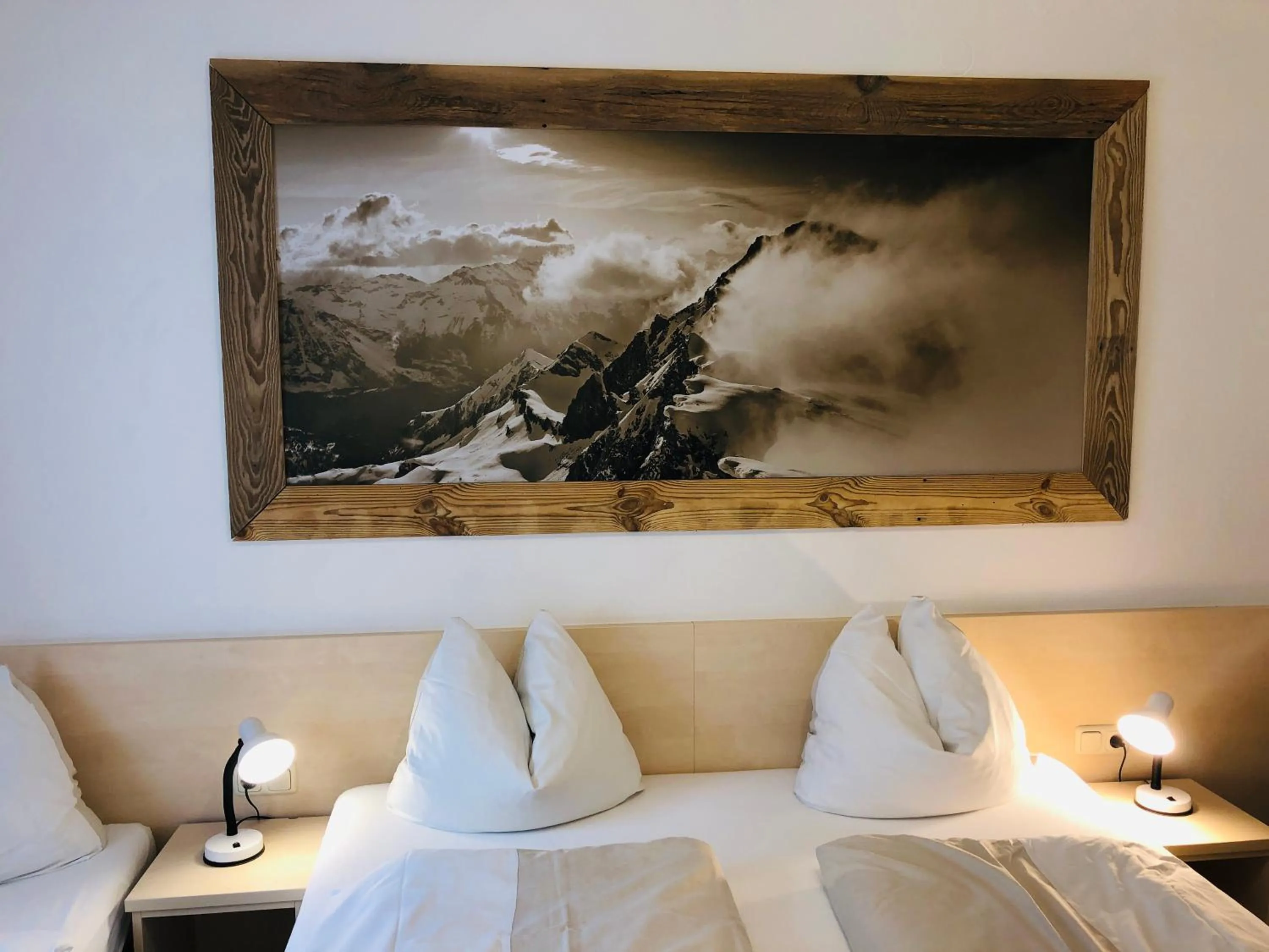 Bedroom, Bed in Familienappartements Eder - Free entry to Tauern SPA Kaprun included