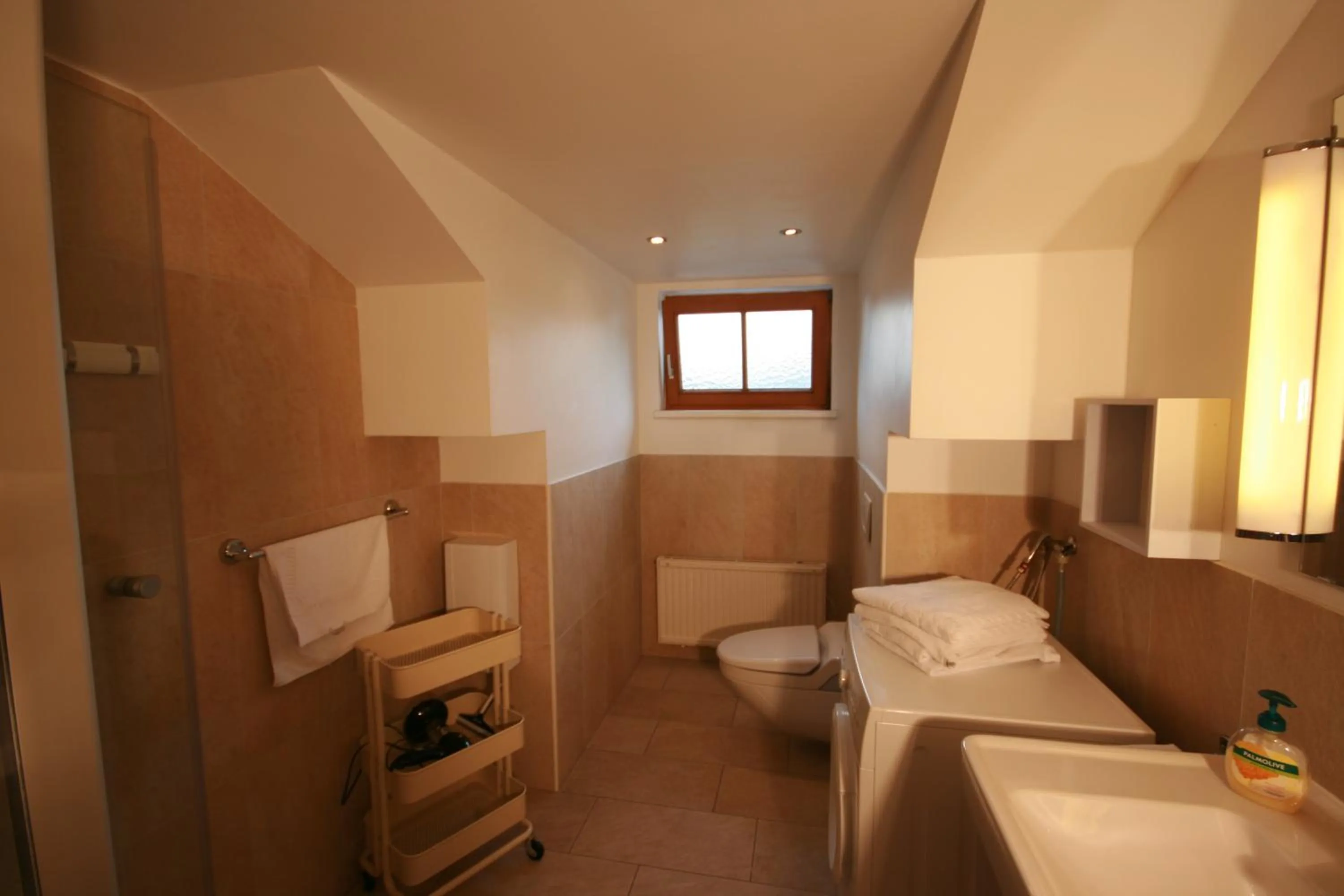 Bathroom in Familienappartements Eder - Free entry to Tauern SPA Kaprun included