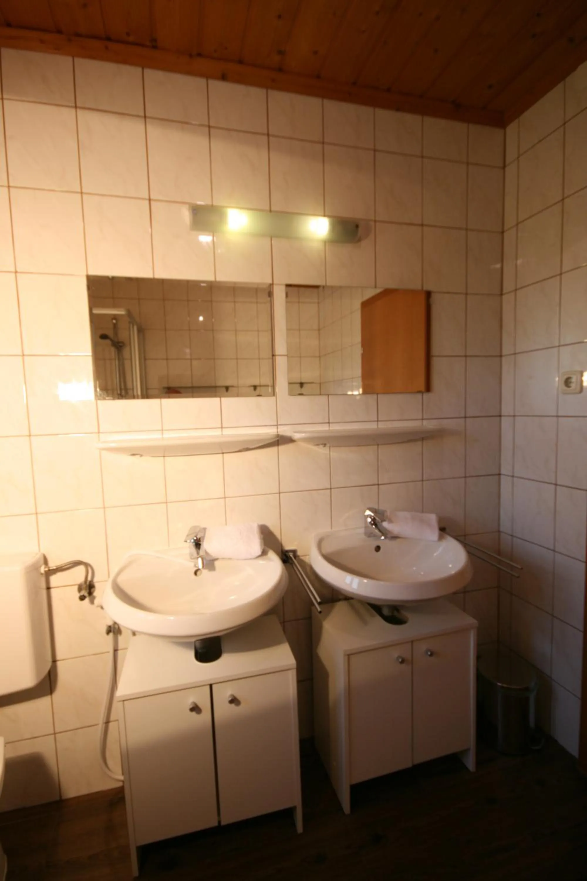 Bathroom in Familienappartements Eder - Free entry to Tauern SPA Kaprun included