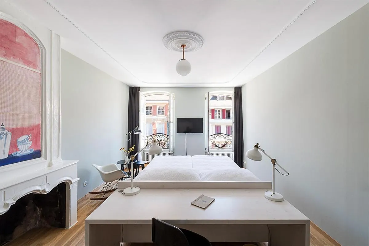 Photo of the whole room, Bed in ADLER Boutique Hotel