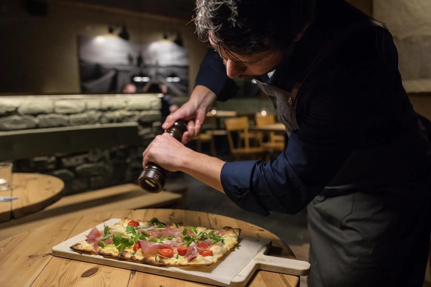 Food close-up in ADLER Boutique Hotel