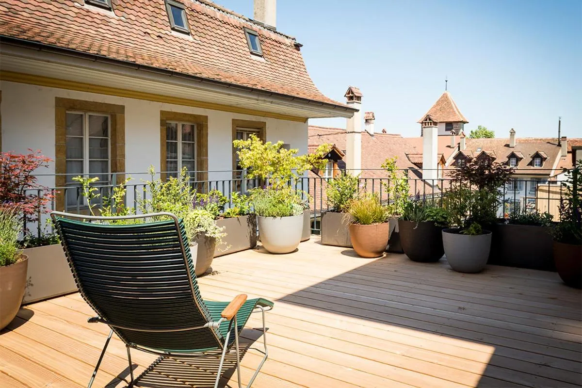 Balcony/Terrace in ADLER Boutique Hotel
