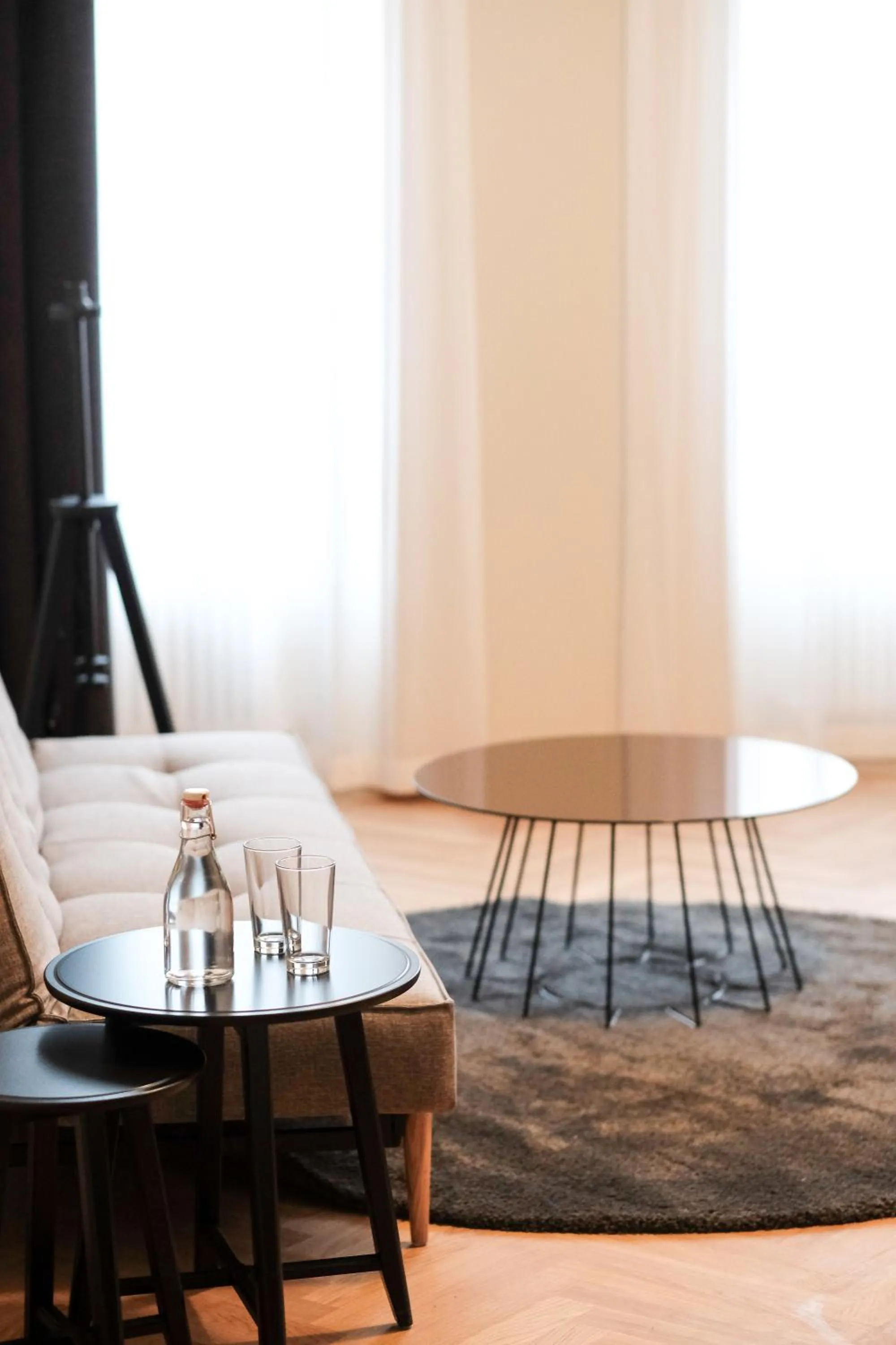 Living room in ADLER Boutique Hotel