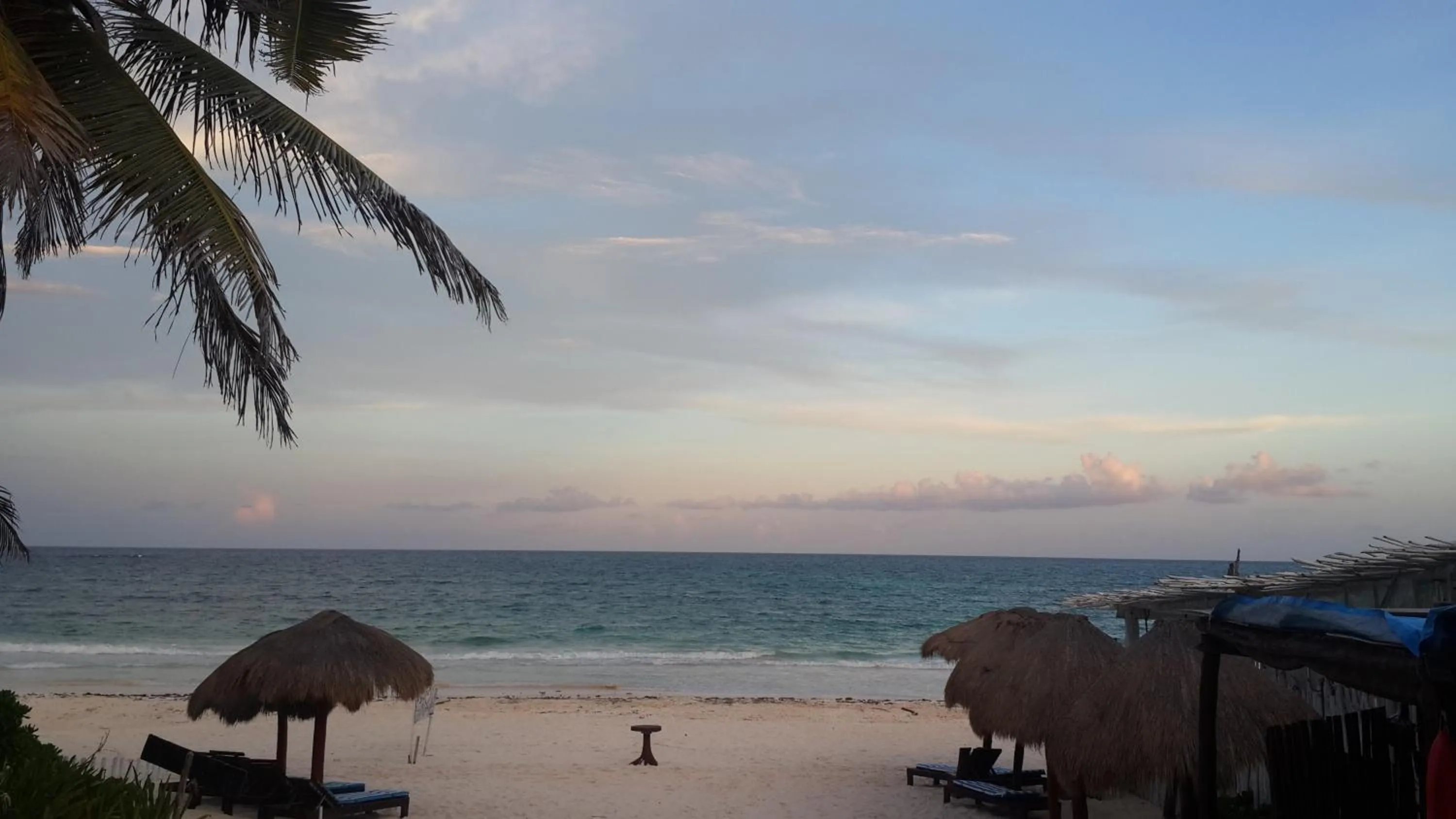 Sea view in Chancabañita Tulum