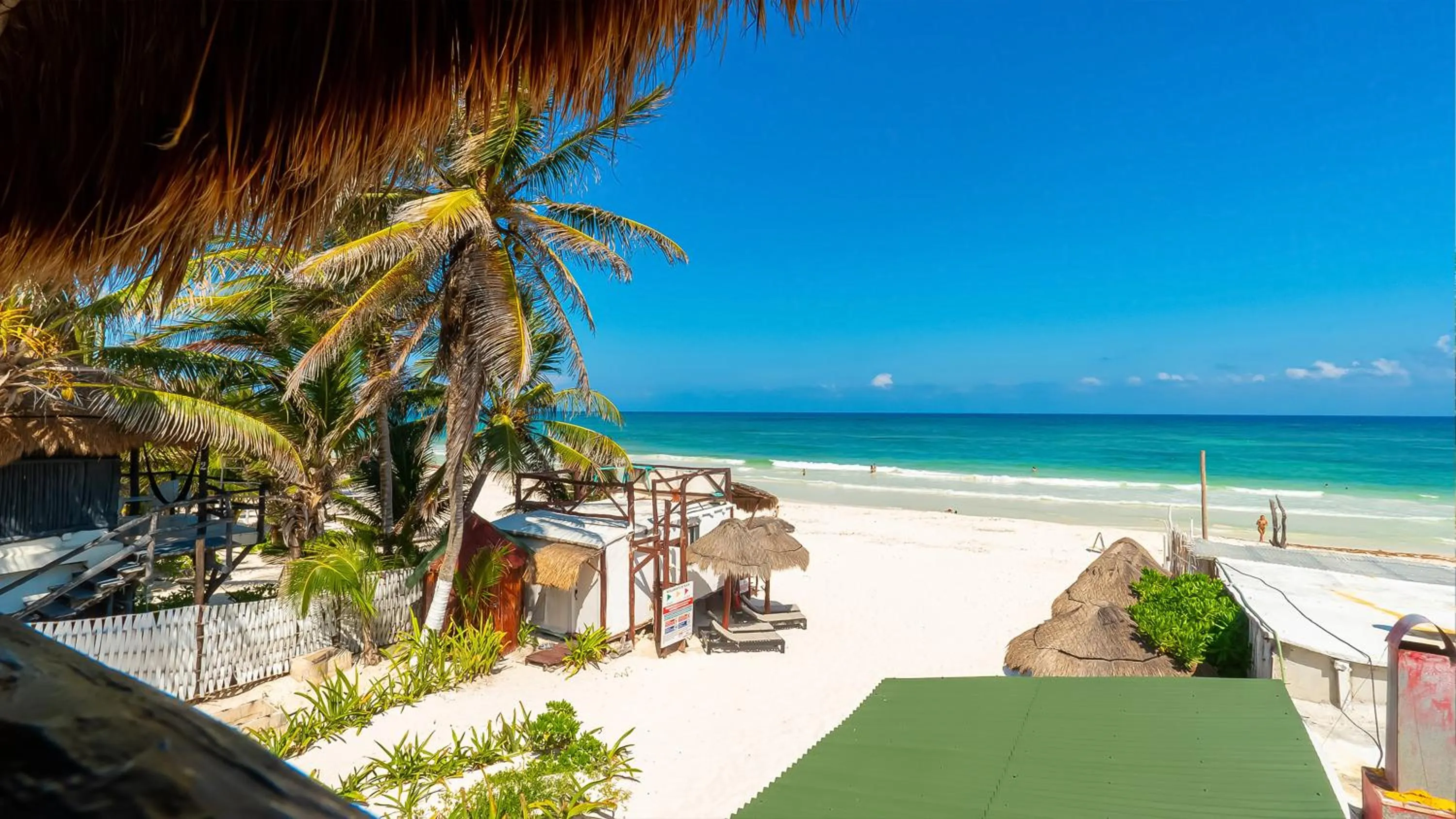 Sea view in Chancabañita Tulum