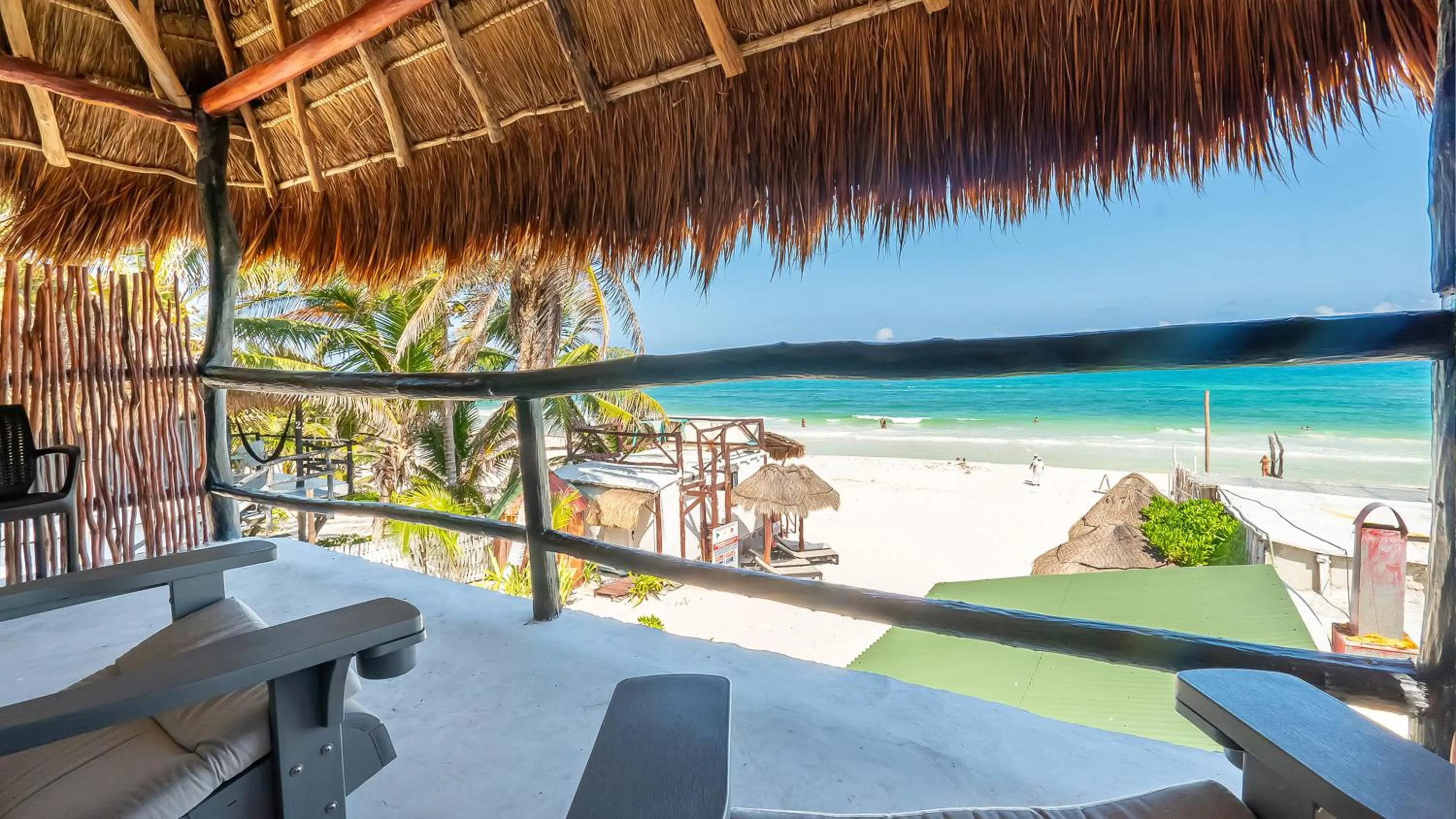 Balcony/Terrace in Chancabañita Tulum