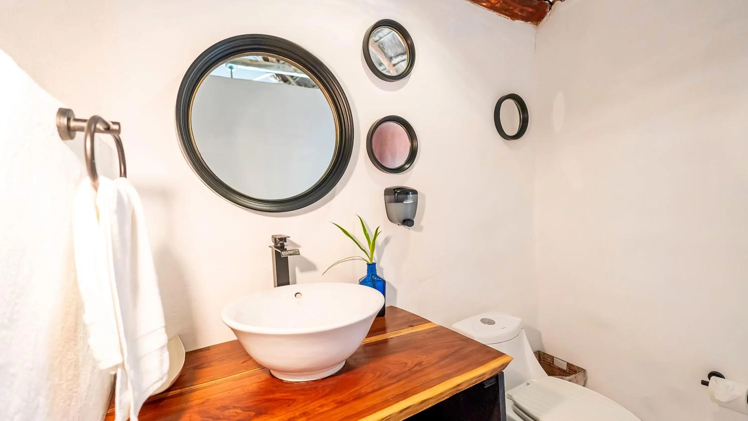 Bathroom in Chancabañita Tulum