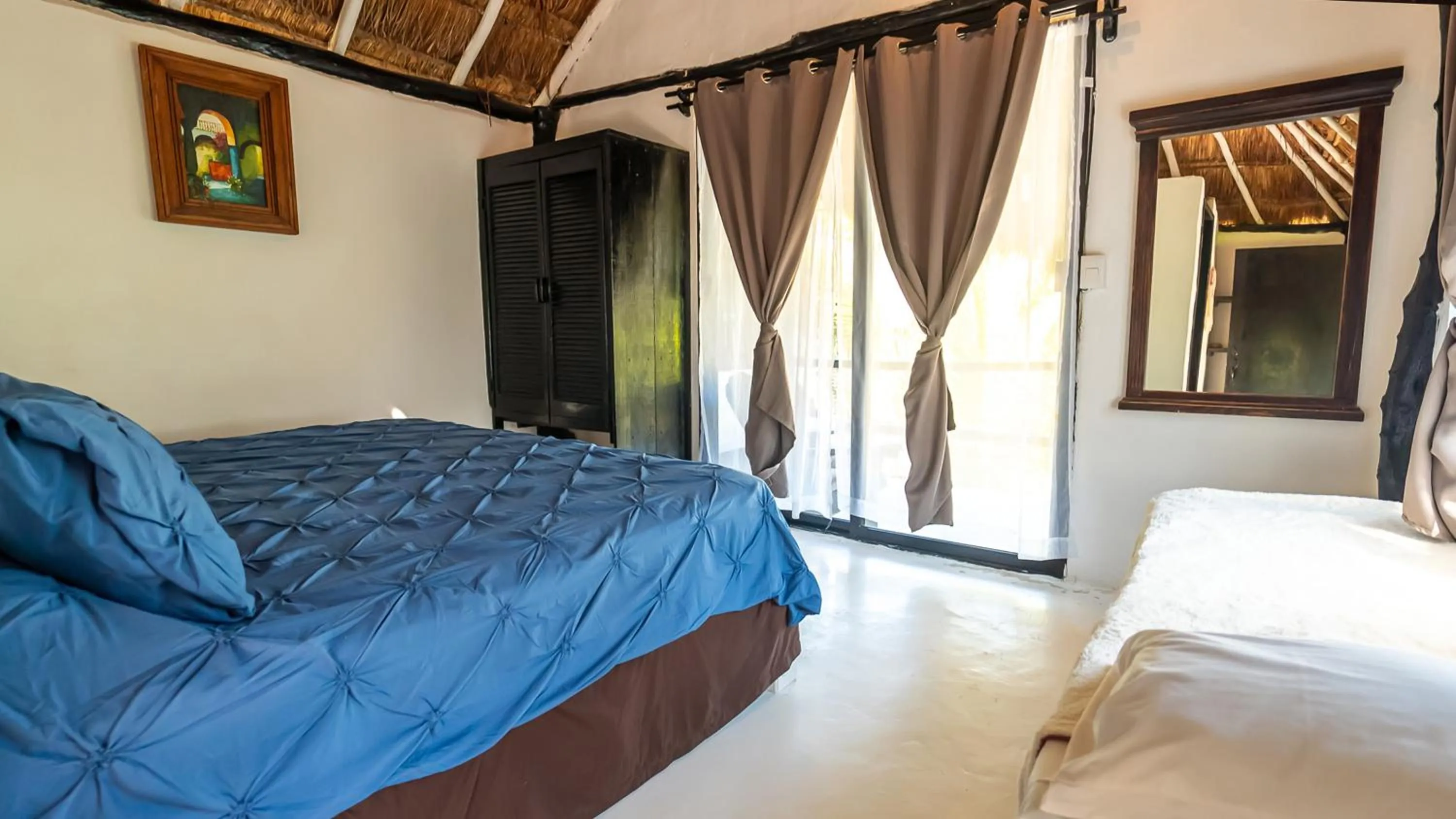 Bedroom, Bed in Chancabañita Tulum