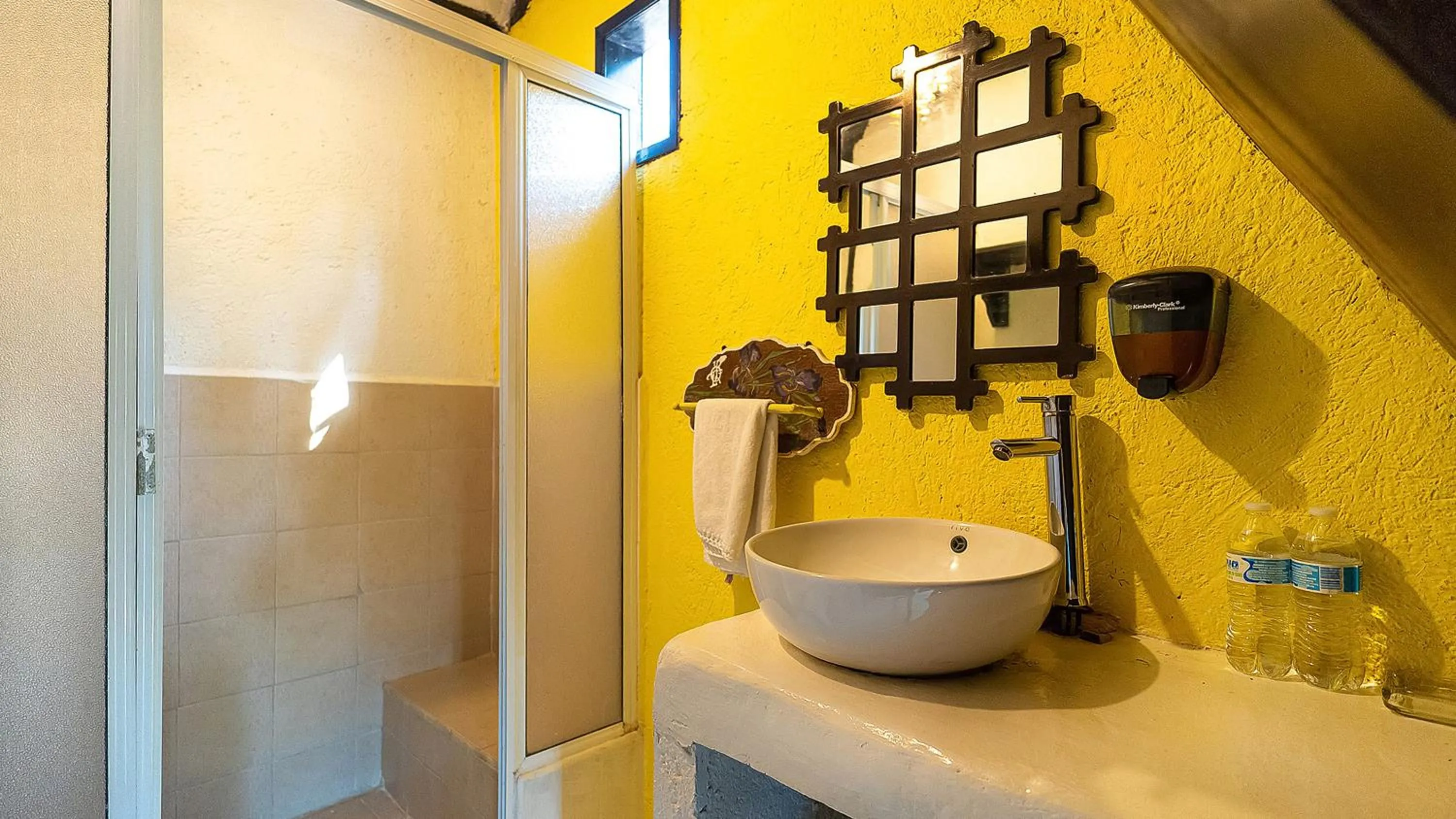 Shower in Chancabañita Tulum