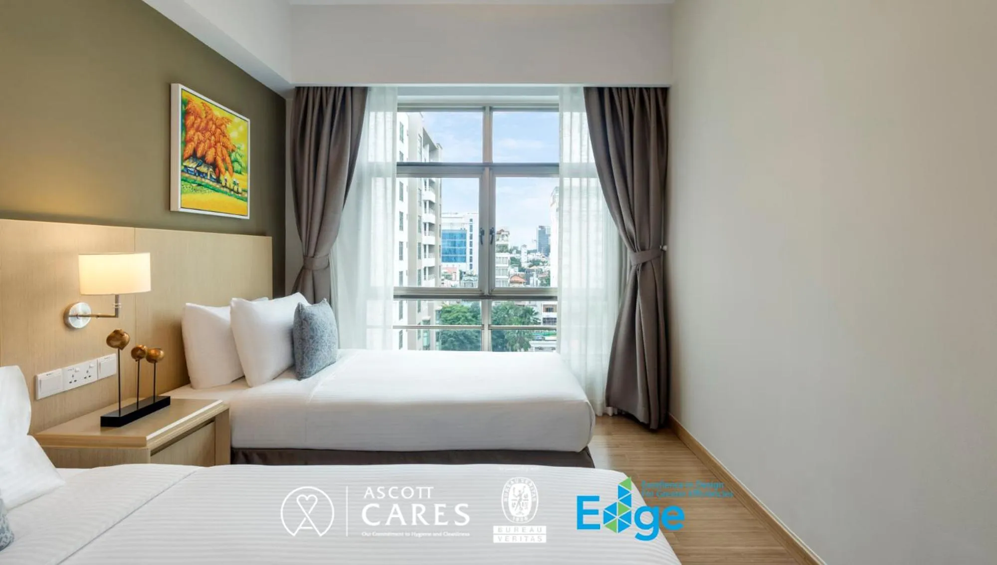 Bed in Somerset Ho Chi Minh City