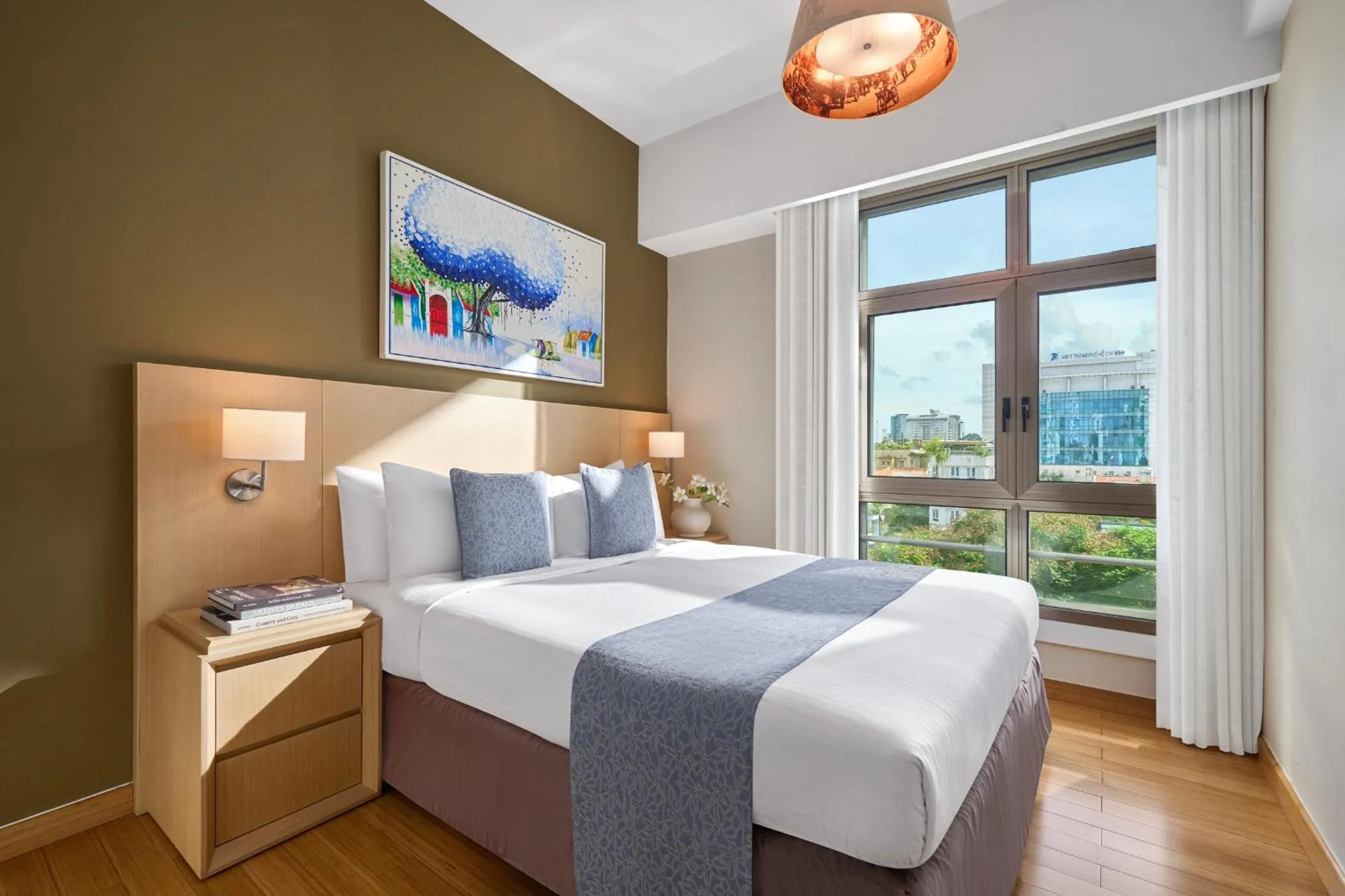 Bed in Somerset Ho Chi Minh City