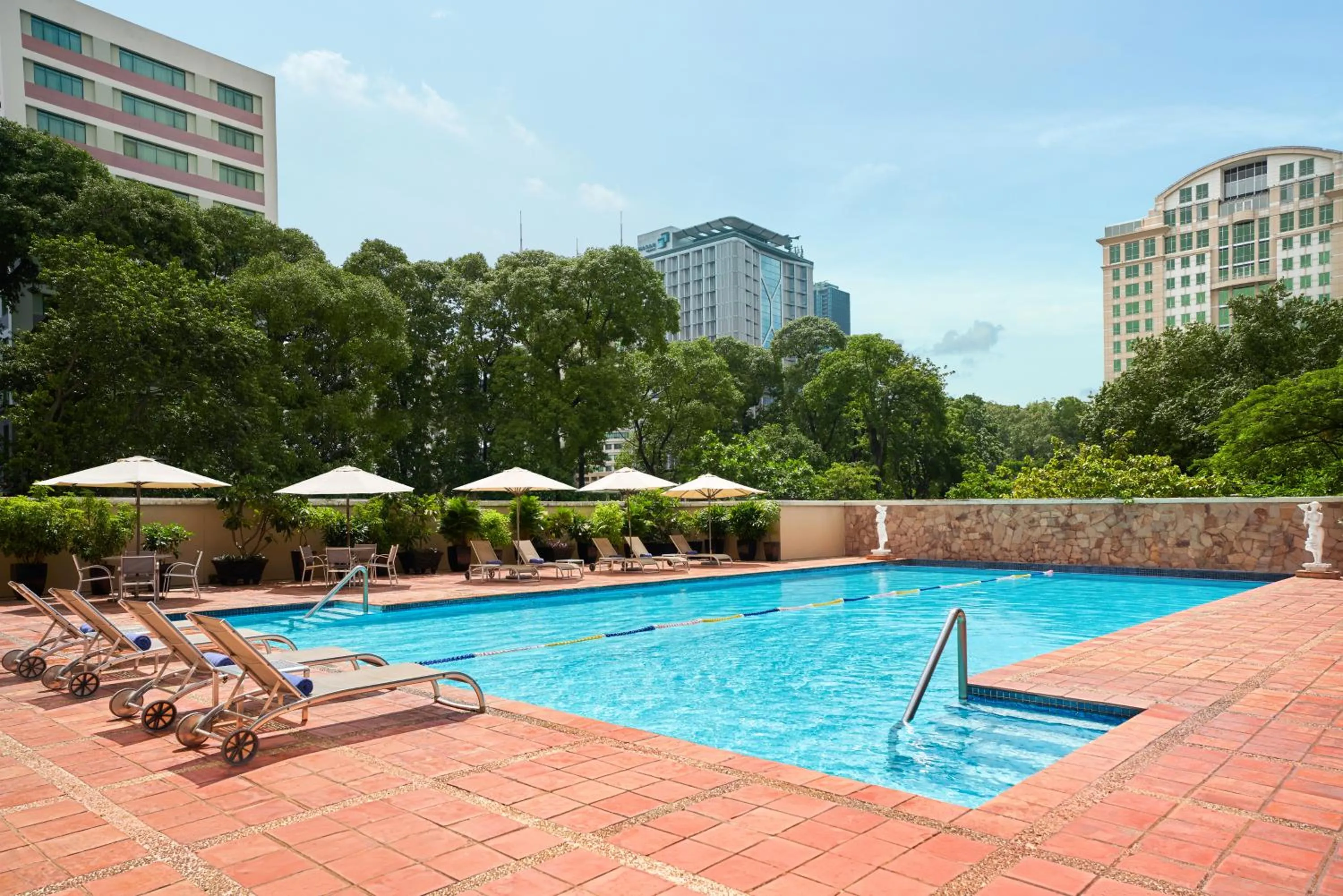 Swimming pool in Somerset Chancellor Court Ho Chi Minh City