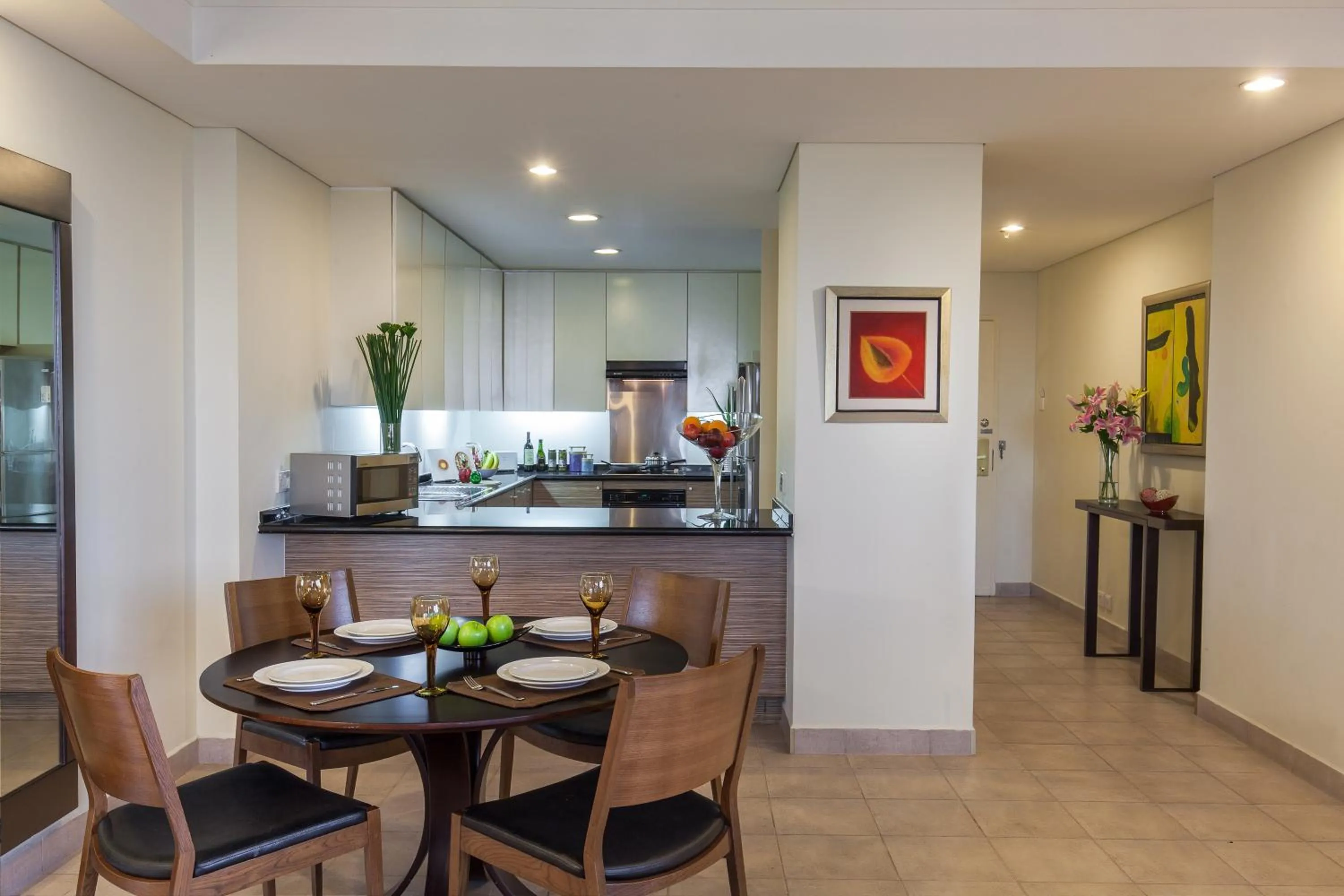 Dining area in Somerset Chancellor Court Ho Chi Minh City