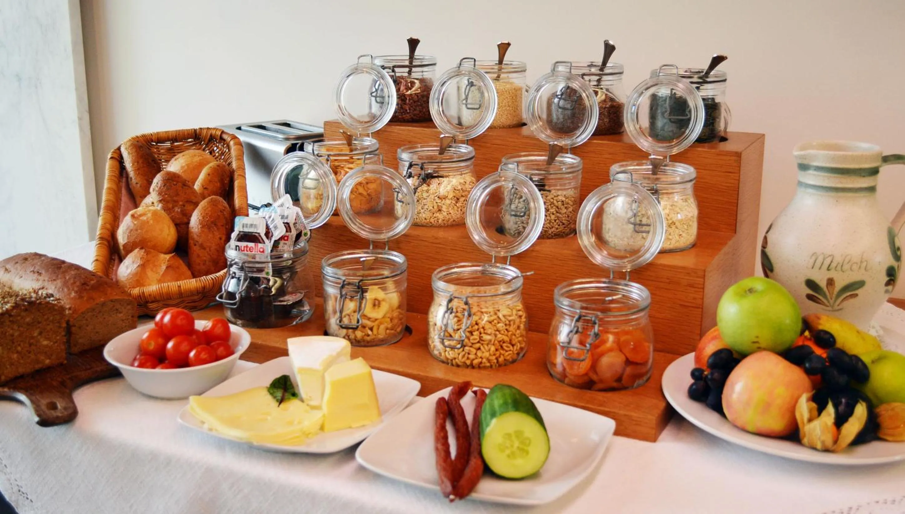 Breakfast in Hotel Restaurant Klosterhof