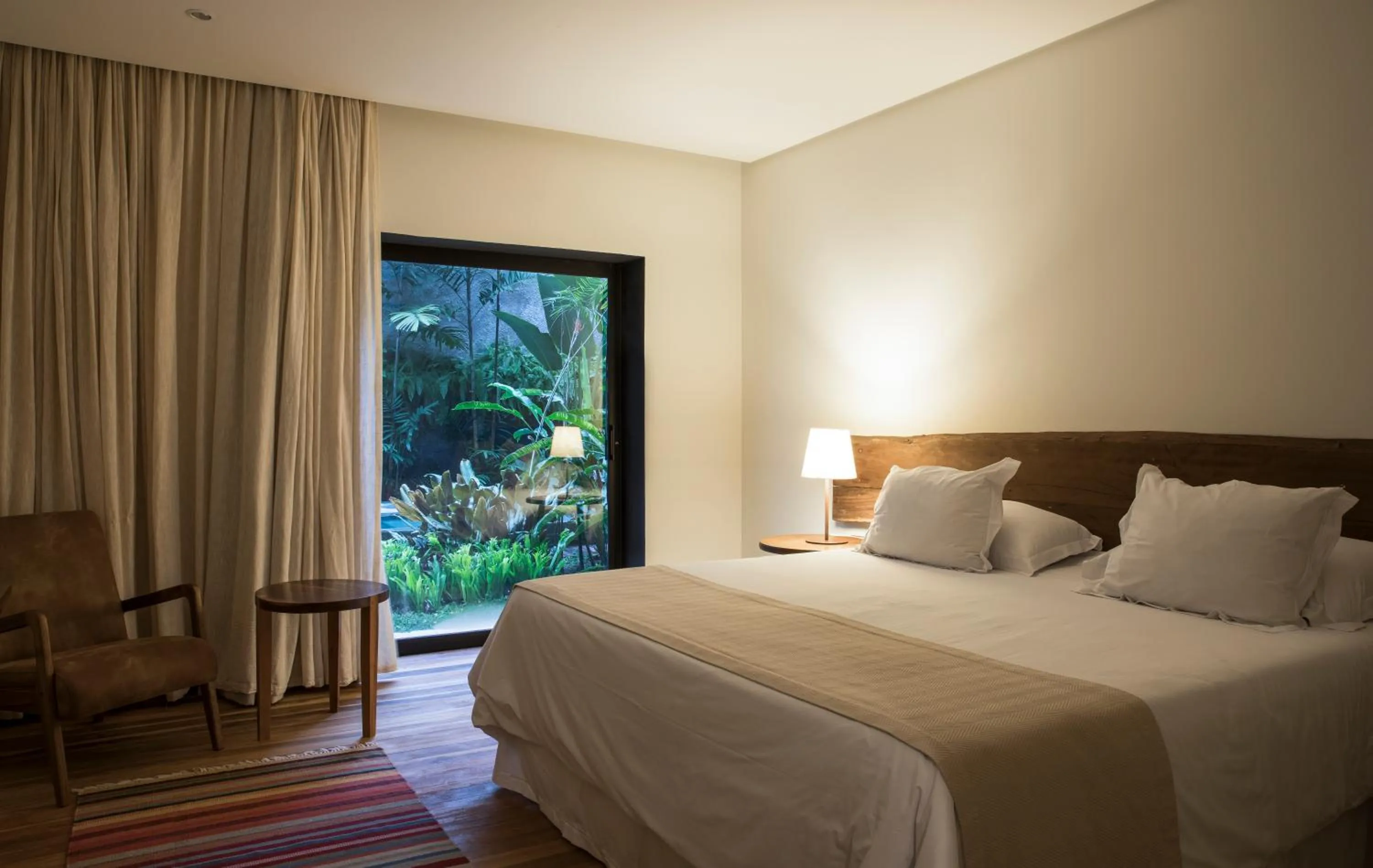 Bed in Hotel Villa Amazônia