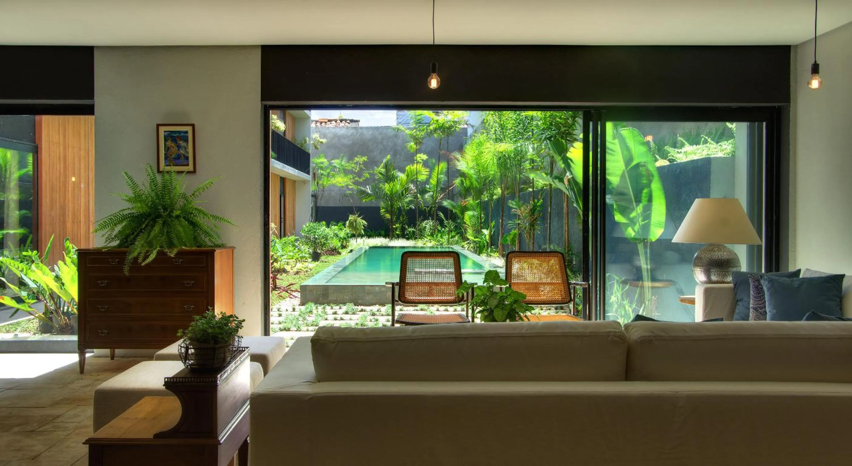 Garden in Hotel Villa Amazônia