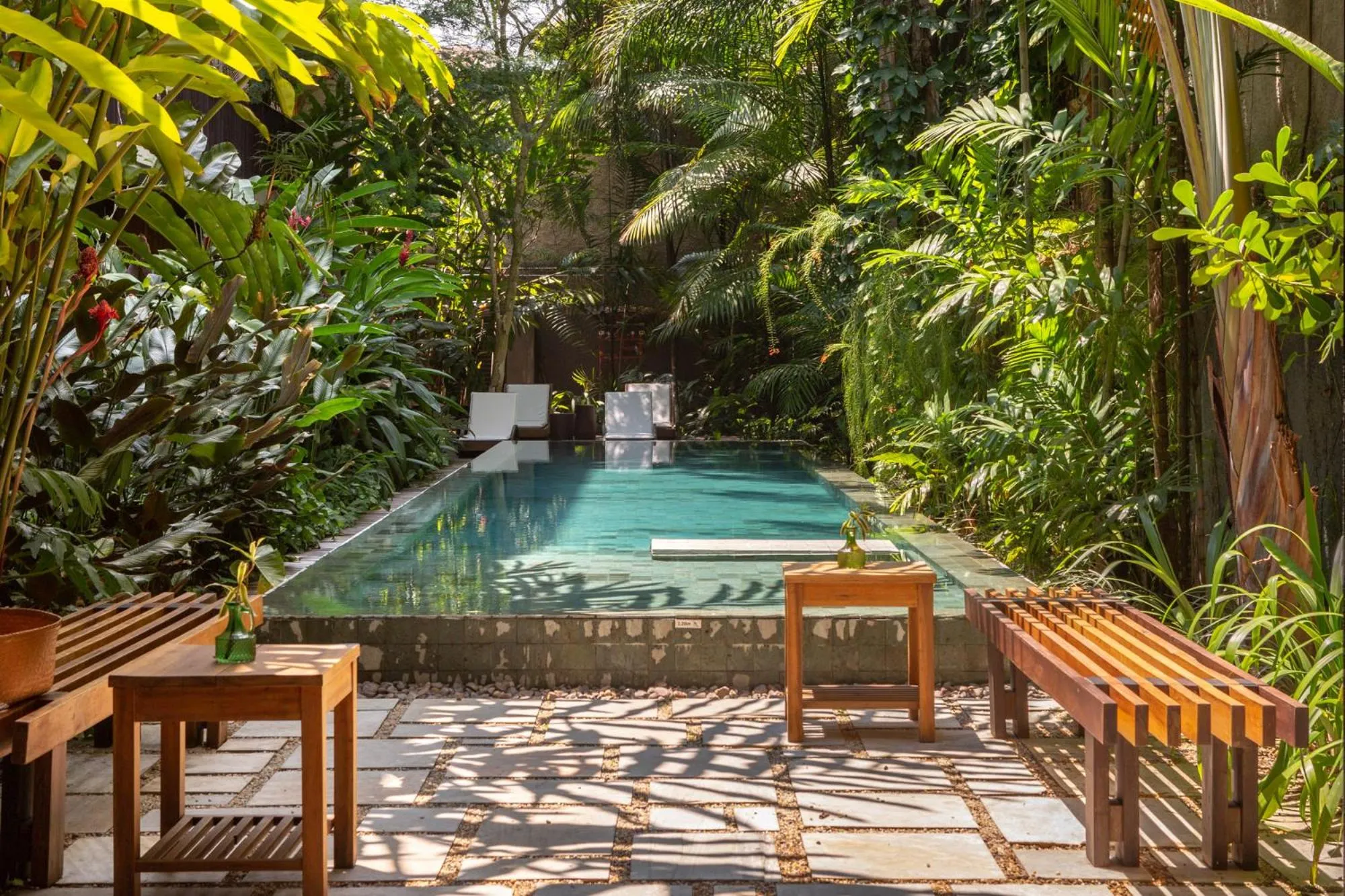 Swimming pool in Hotel Villa Amazônia