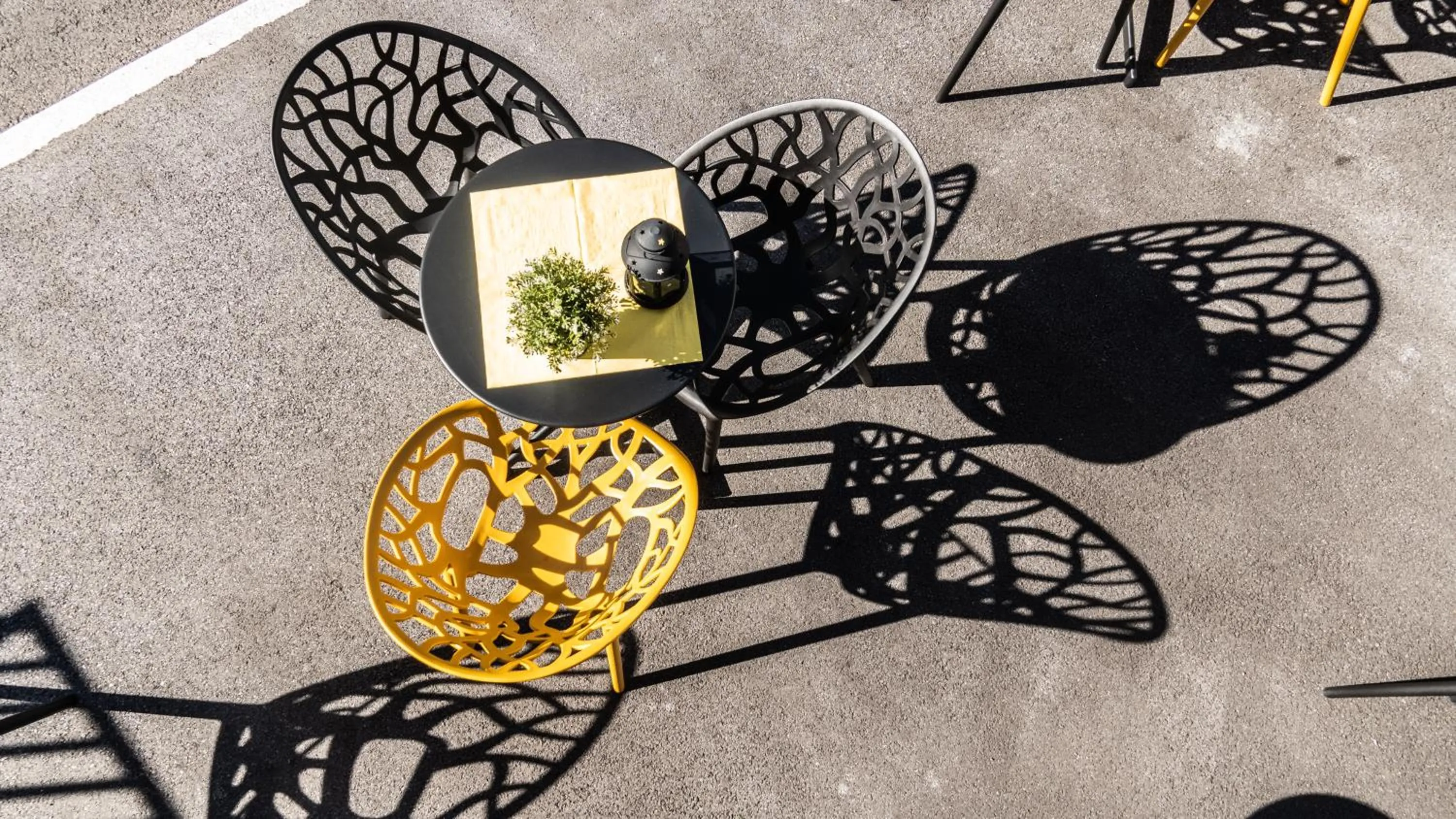 Balcony/Terrace in first mountain Hotel Ötztal