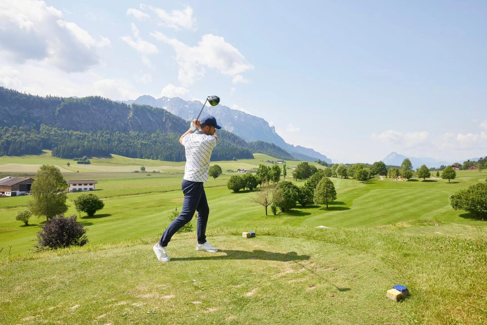 Golfcourse in Das Hohe Salve Sportresort, 4 Sterne Superior