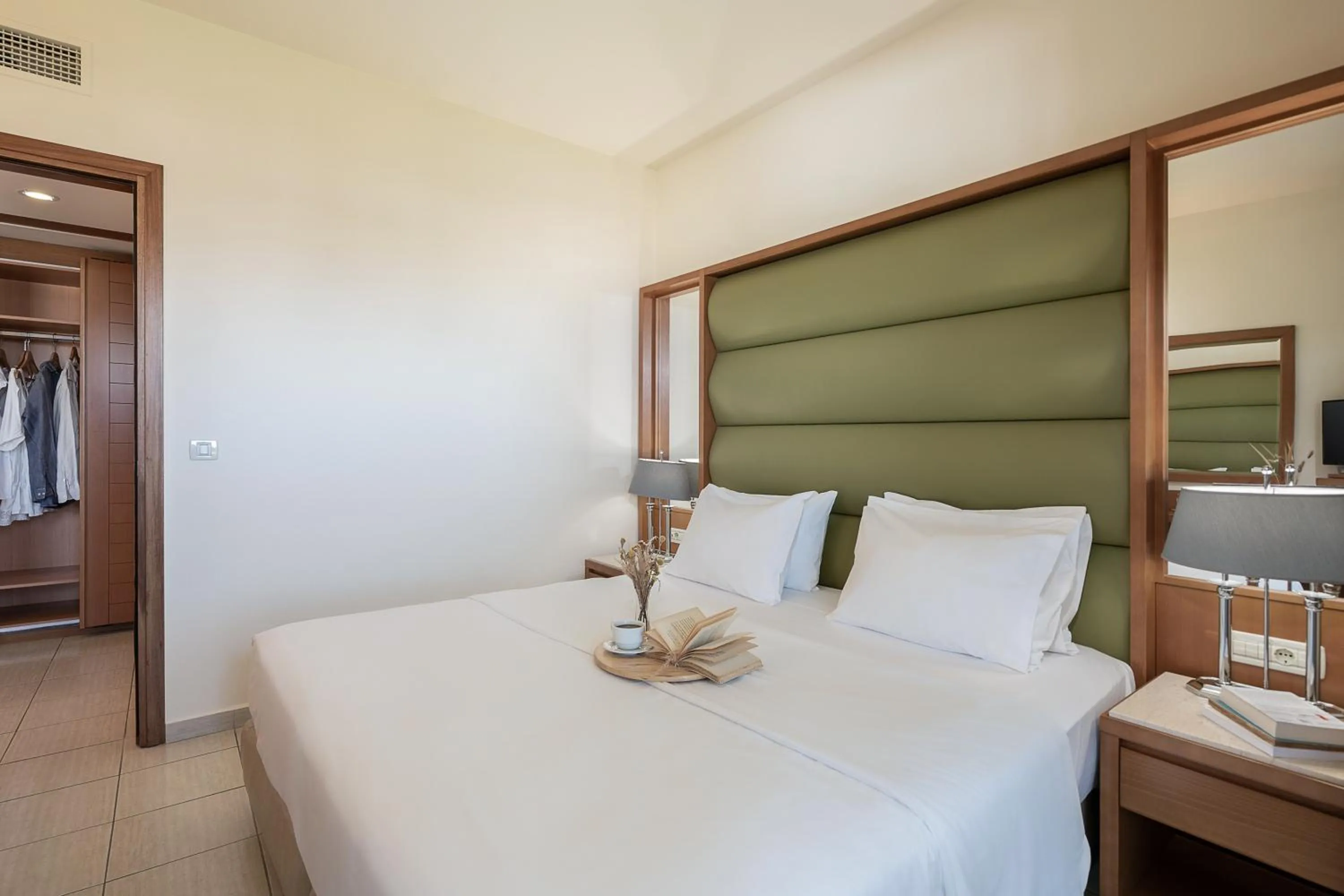 Bedroom, Bed in Cretan Dream Resort & Spa